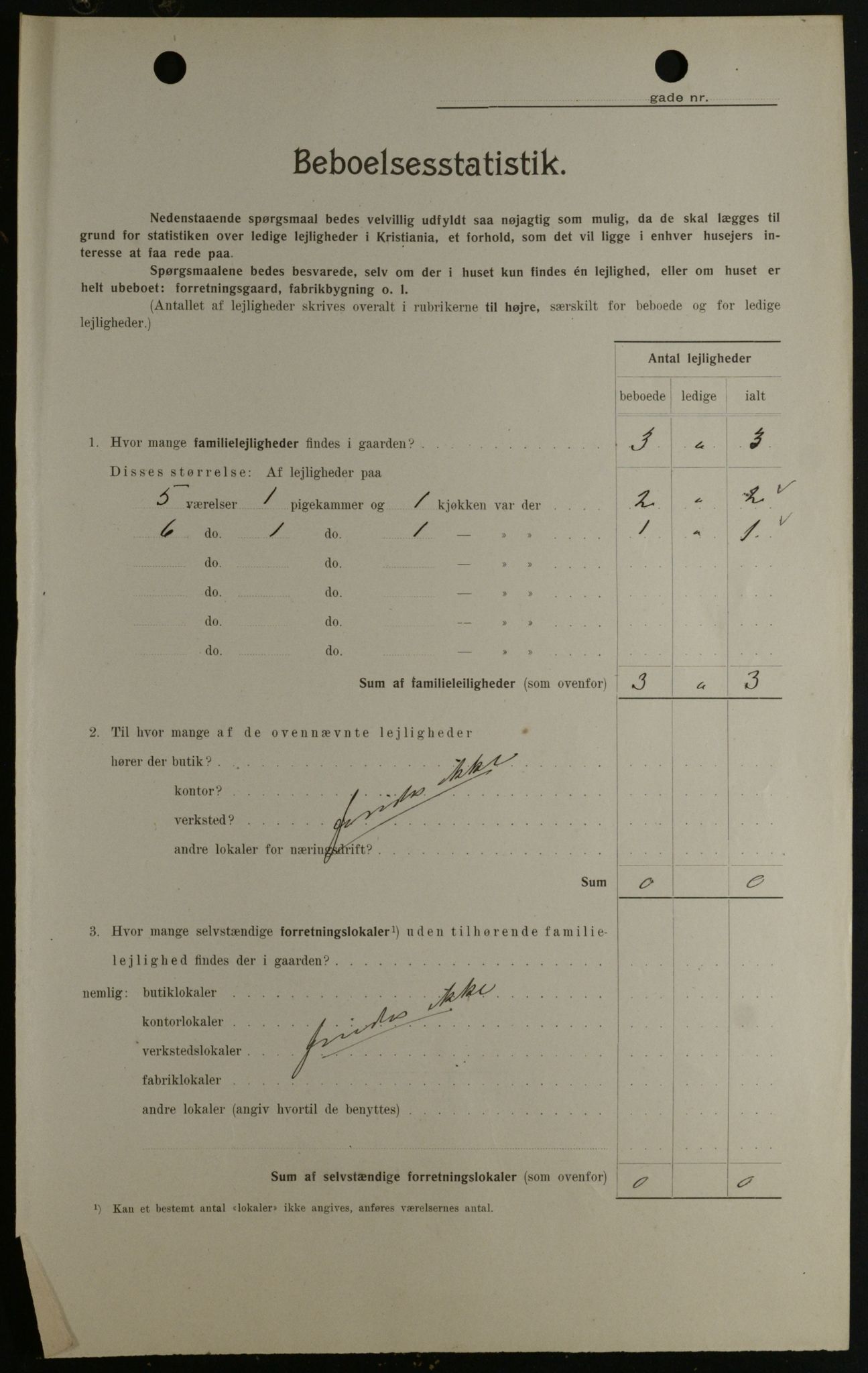 OBA, Municipal Census 1908 for Kristiania, 1908, p. 75184