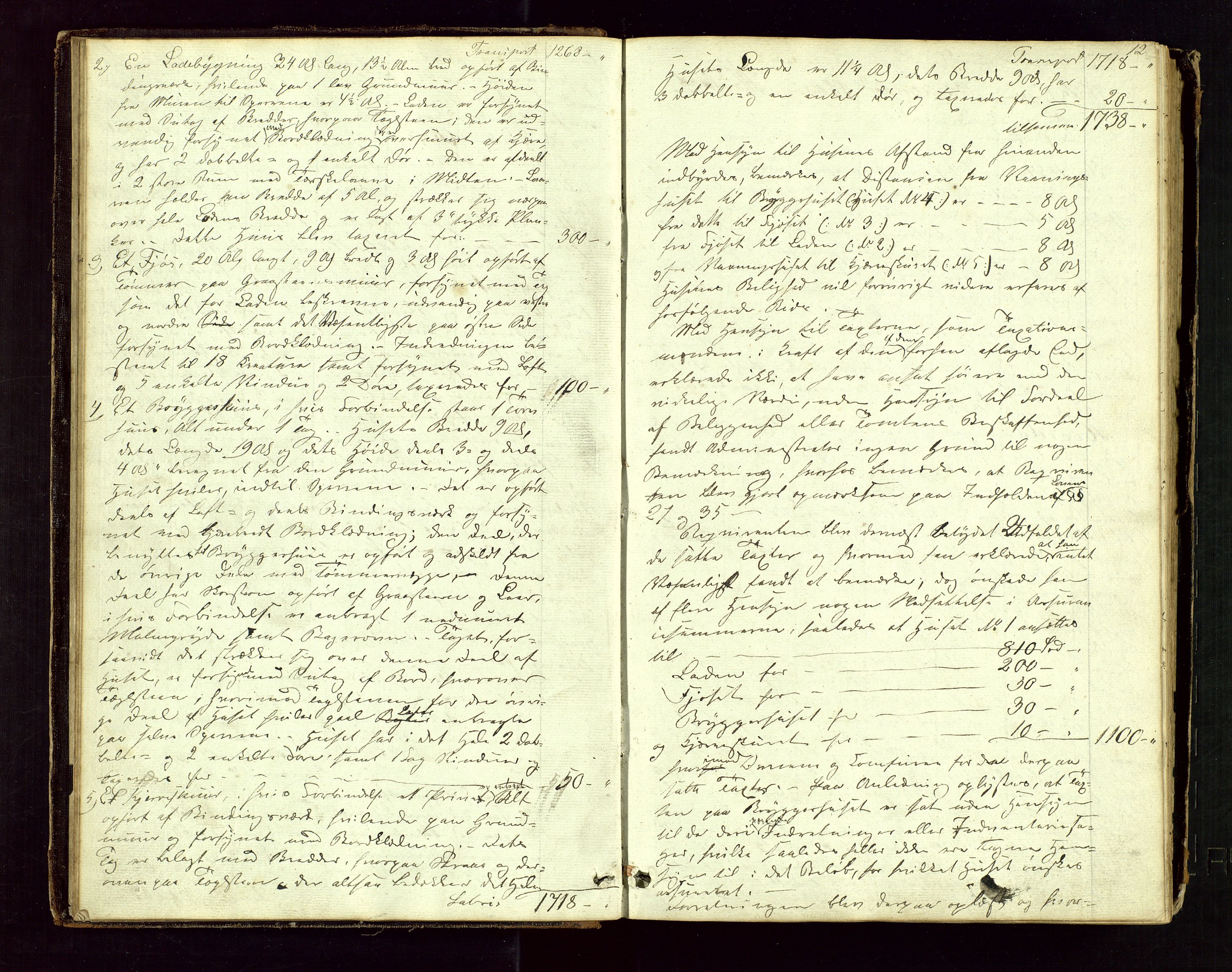 Time lensmannskontor, AV/SAST-A-100420/Goa/L0001: "Brandtaxations-Protocol for Houglands Thinglaug", 1846-1904, p. 11b-12a