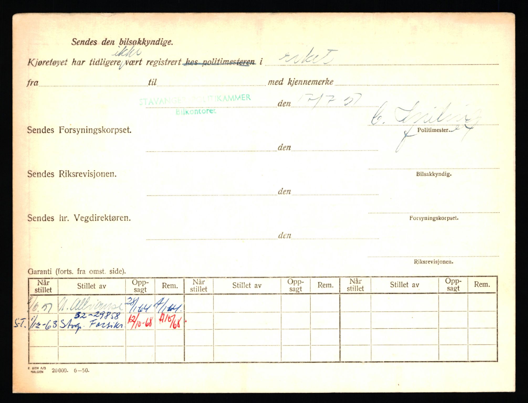 Stavanger trafikkstasjon, AV/SAST-A-101942/0/F/L0011: L-3700 - L-4199, 1930-1971, p. 102