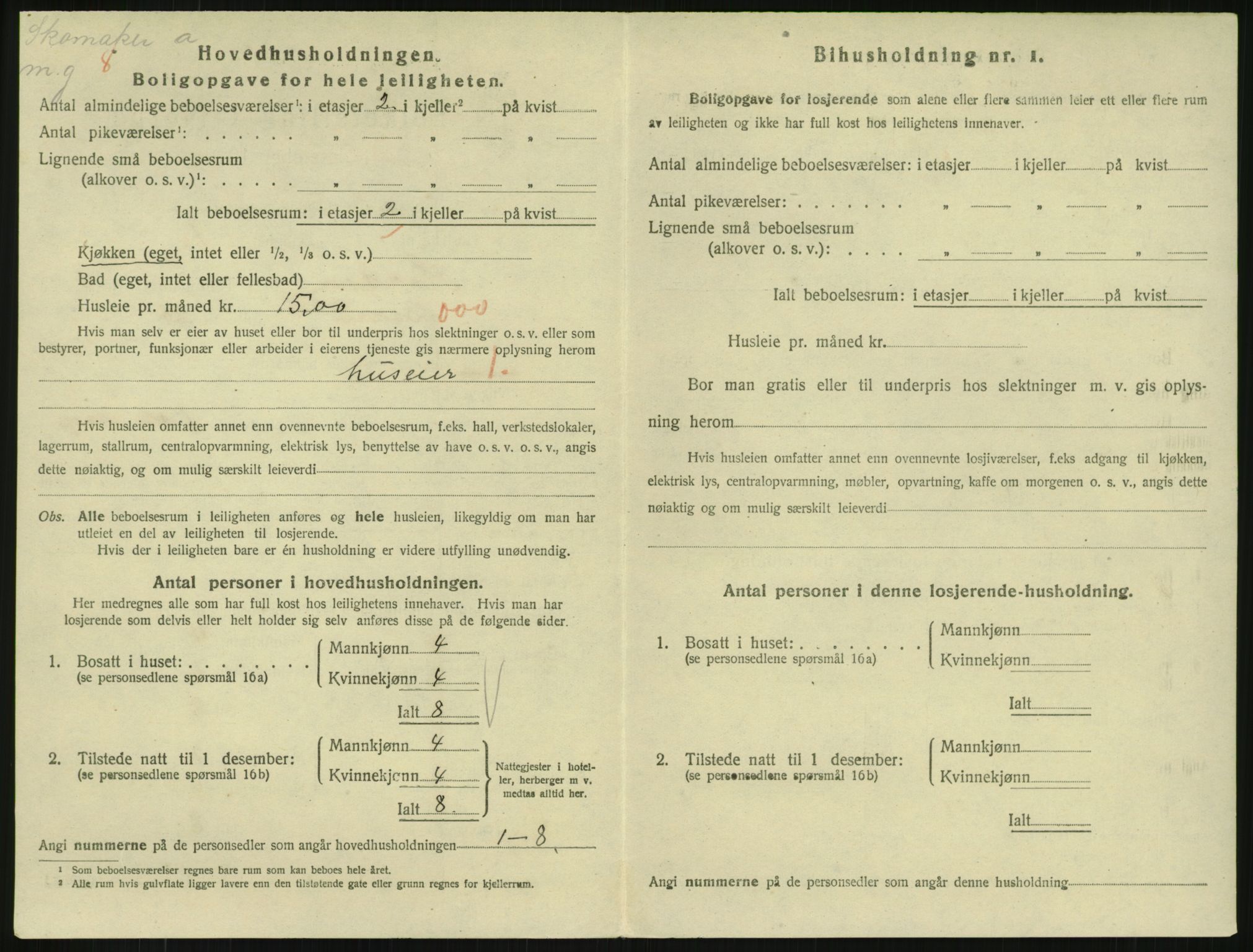 SAKO, 1920 census for Horten, 1920, p. 7652