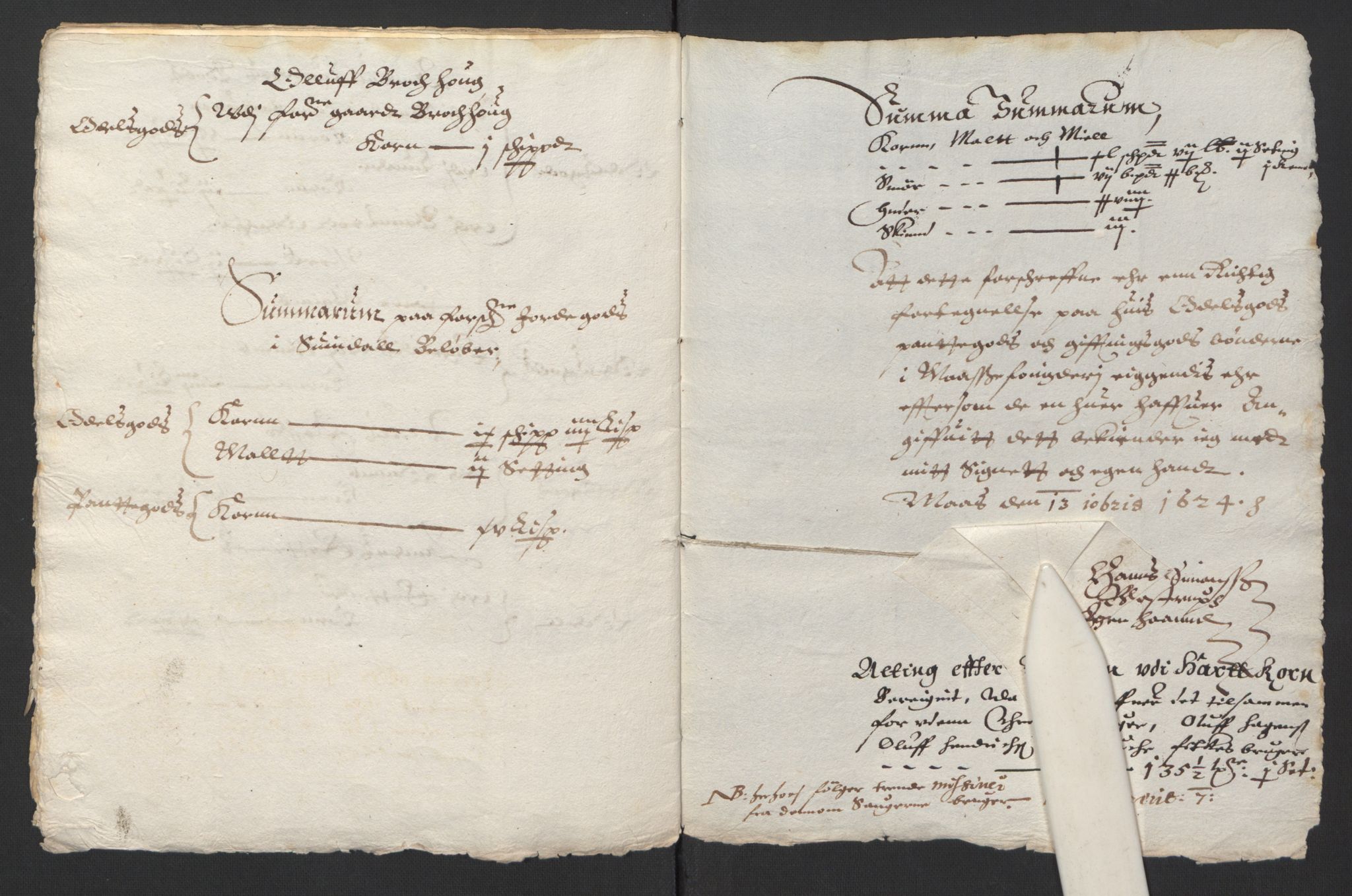 Stattholderembetet 1572-1771, AV/RA-EA-2870/Ek/L0008/0002: Jordebøker til utlikning av rosstjeneste 1624-1626: / Odelsjordebøker for Akershus len, 1624-1626, p. 252