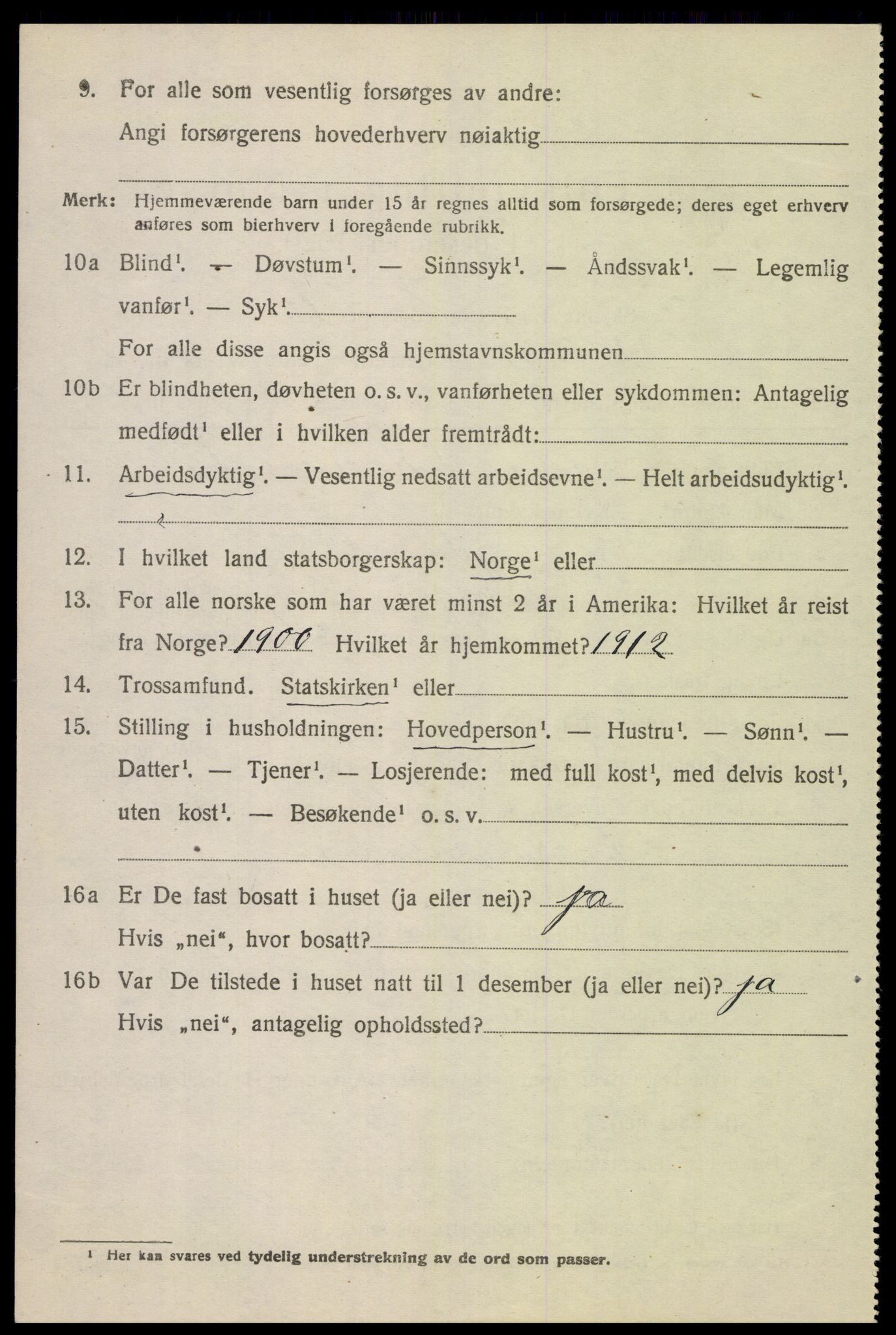 SAK, 1920 census for Kvås, 1920, p. 671