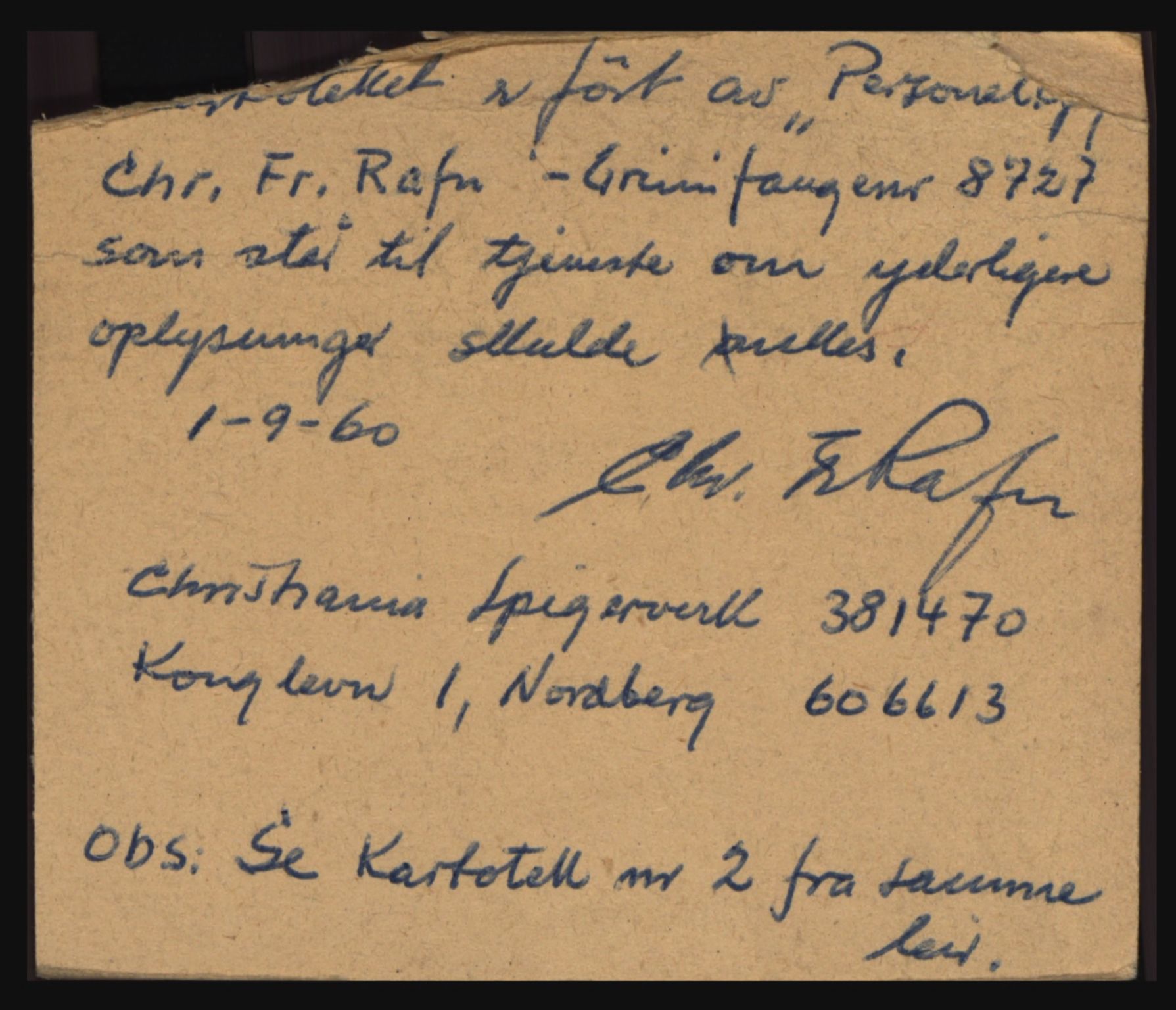 Politiets overvåkningstjeneste, RA/S-4254/D/Df/L0005: Fangekartotek fra Bardufoss. Fanger overført fra Grini, Falstad og Tromsdalen I, 1944-1945