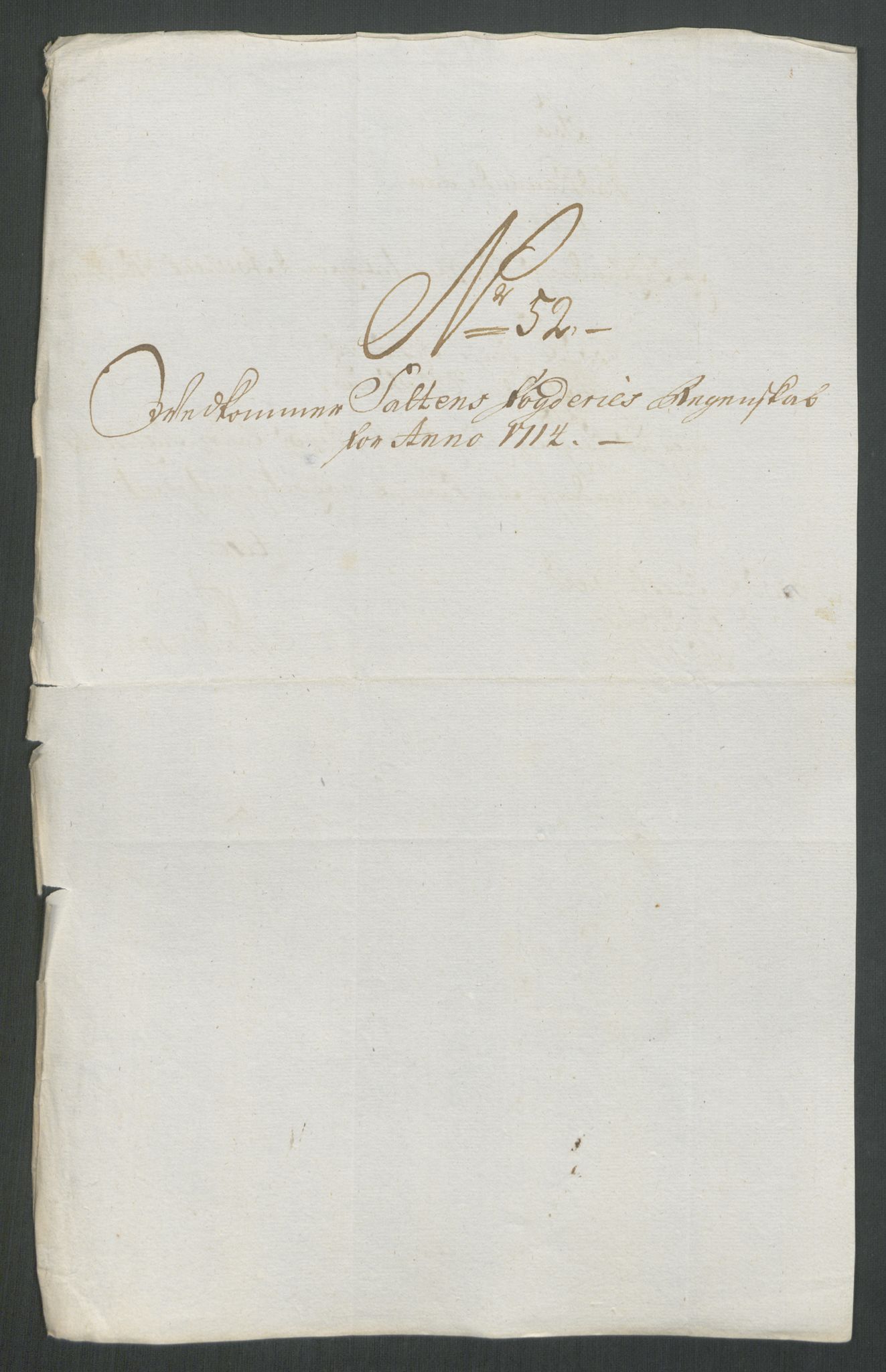 Rentekammeret inntil 1814, Reviderte regnskaper, Fogderegnskap, AV/RA-EA-4092/R66/L4584: Fogderegnskap Salten, 1714, p. 314