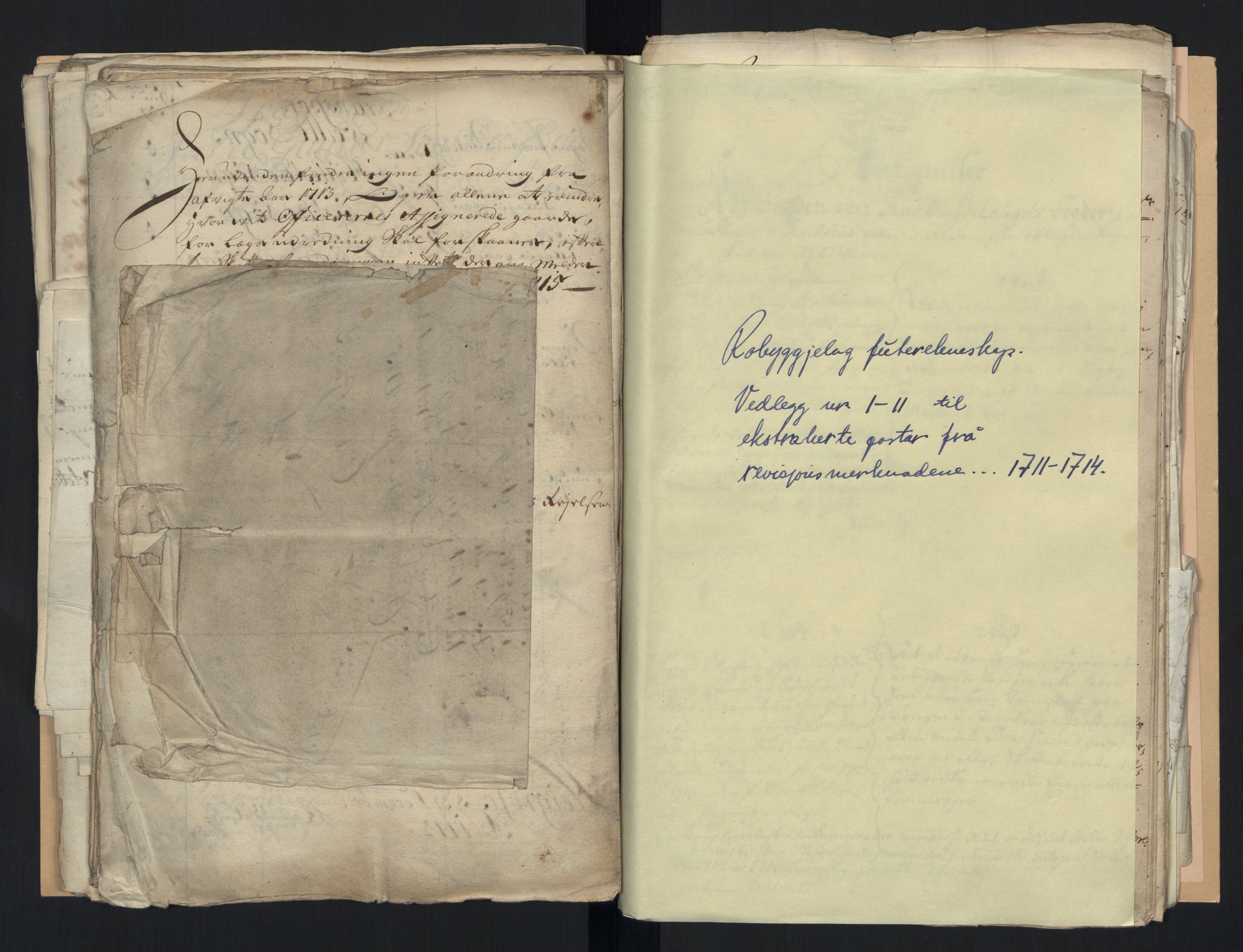 Rentekammeret inntil 1814, Reviderte regnskaper, Fogderegnskap, RA/EA-4092/R40/L2451: Fogderegnskap Råbyggelag, 1714-1715, p. 140