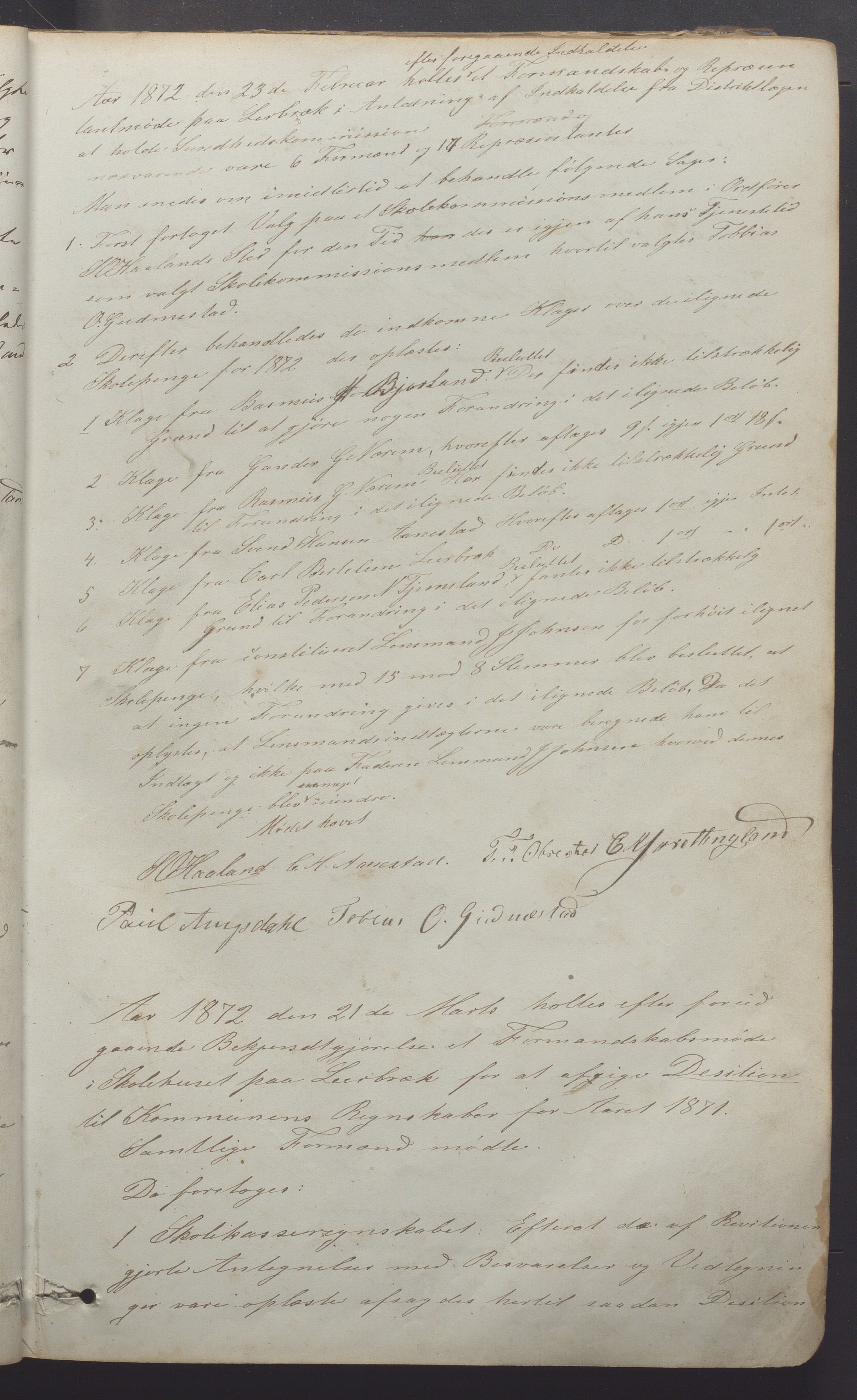 Haa kommune- Formannskapet, IKAR/K-100901/A/L0002: Møtebok, 1865-1881, p. 60a