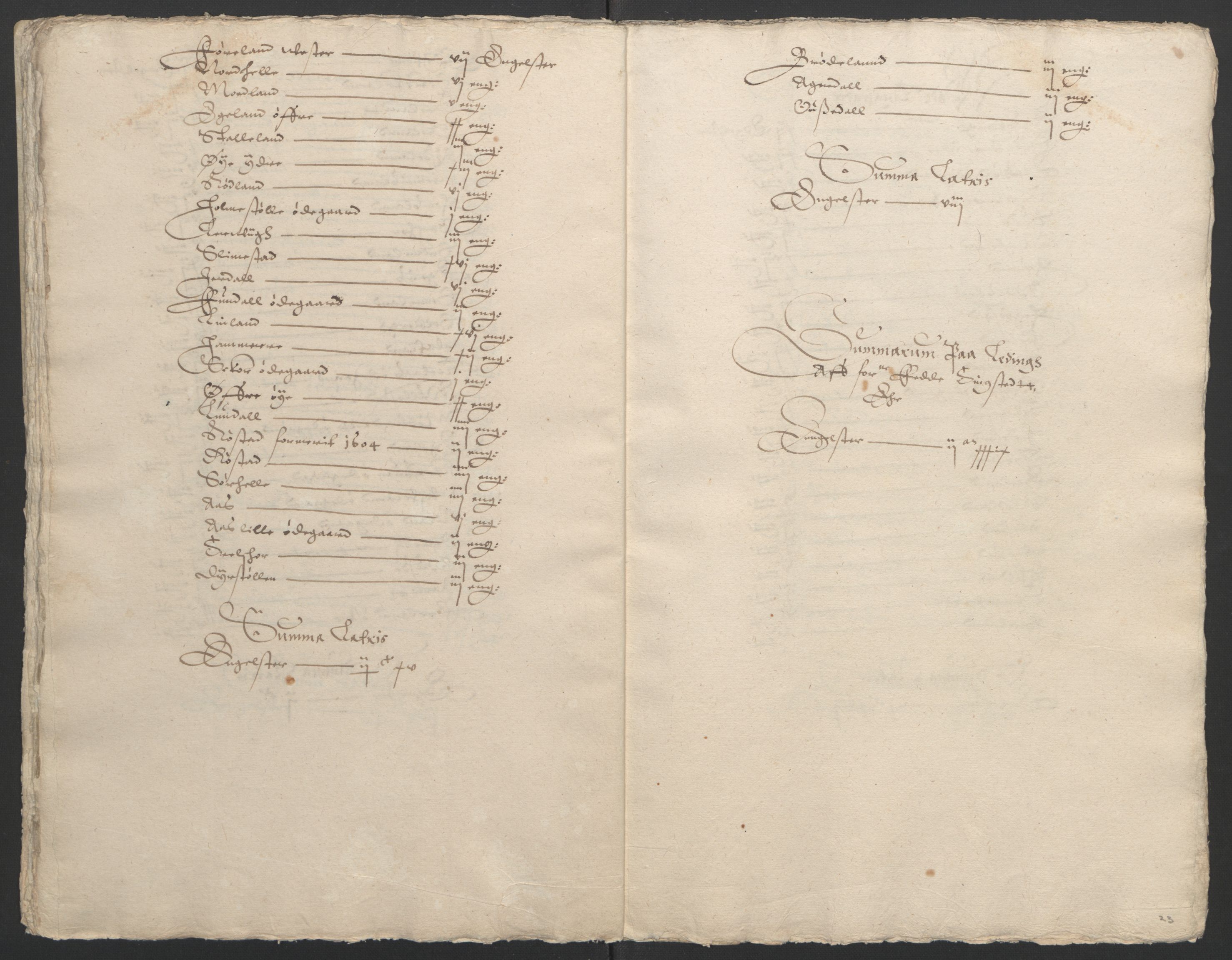 Stattholderembetet 1572-1771, AV/RA-EA-2870/Ek/L0002/0002: Jordebøker til utlikning av garnisonsskatt 1624-1626: / Jordebøker for Agdesiden len, 1624-1625, p. 82