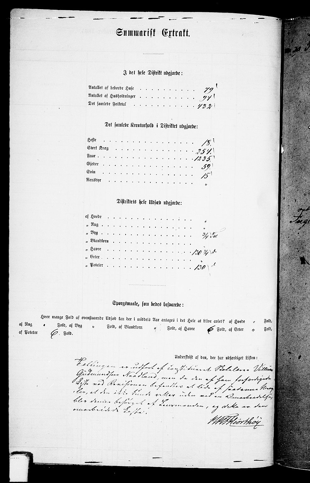 RA, 1865 census for Jelsa, 1865, p. 82