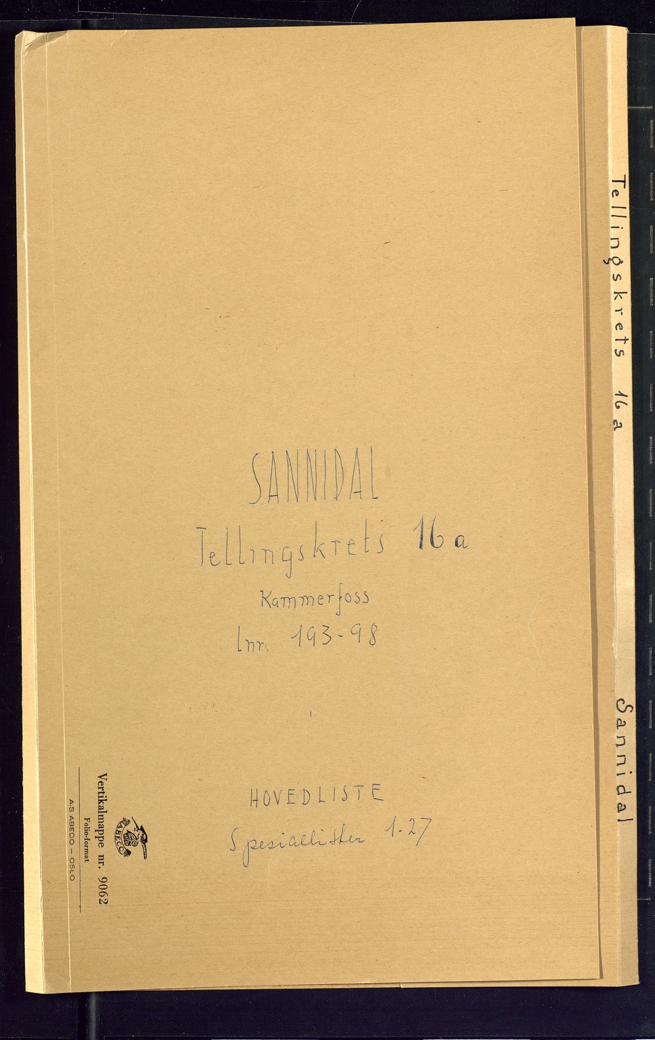 SAKO, 1875 census for 0816P Sannidal, 1875, p. 63