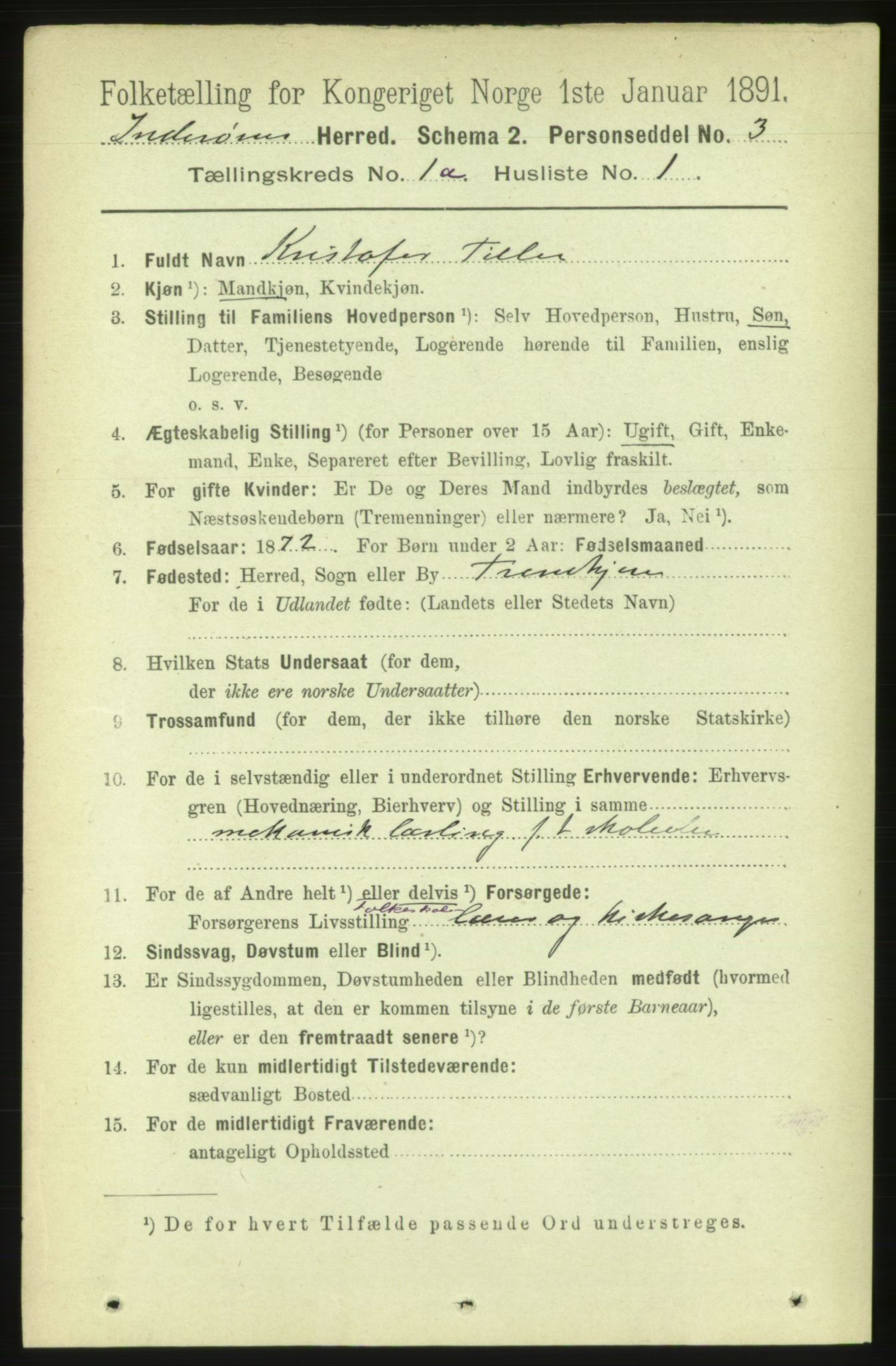 RA, 1891 census for 1729 Inderøy, 1891, p. 218