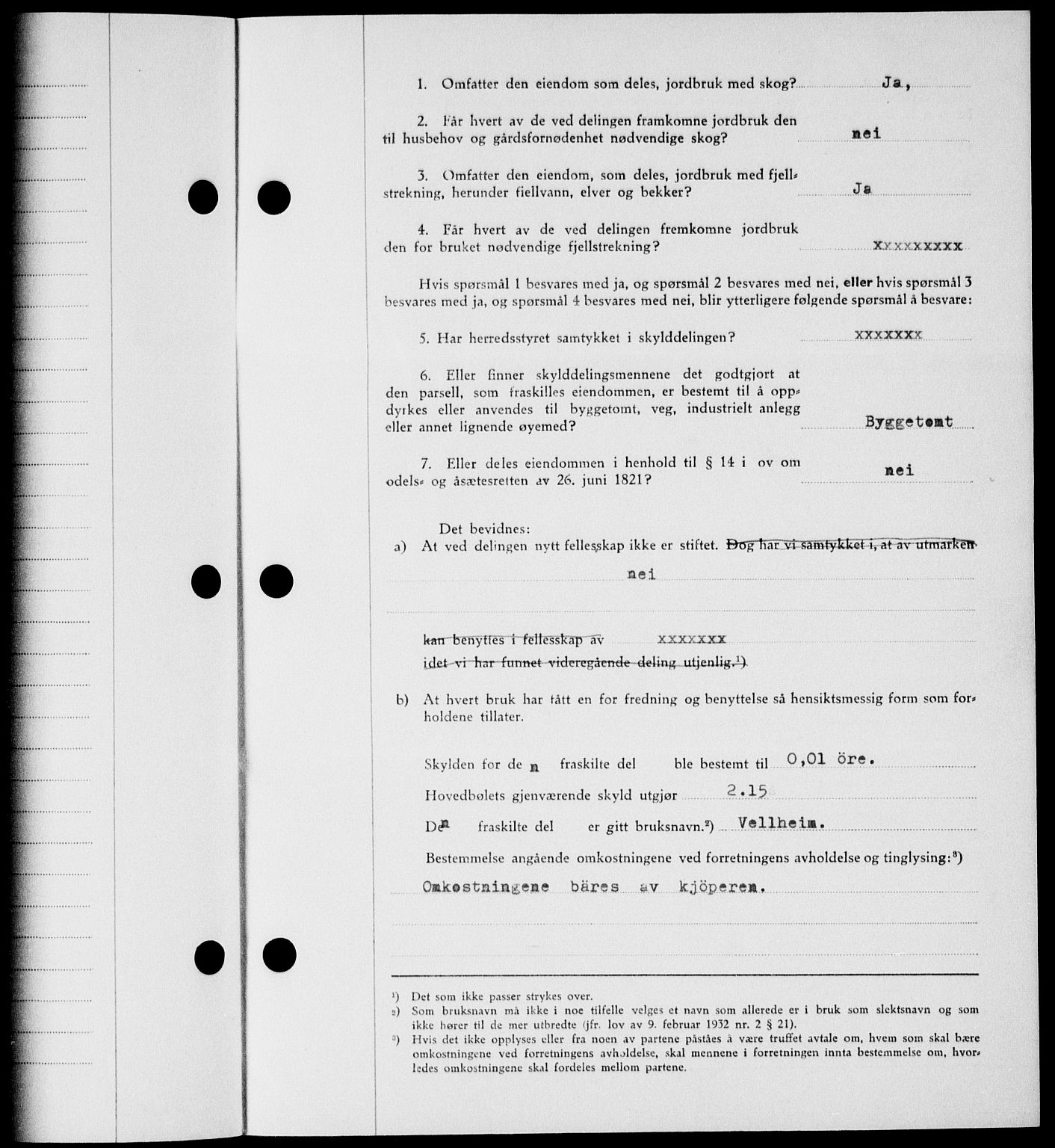 Onsøy sorenskriveri, SAO/A-10474/G/Ga/Gab/L0018: Mortgage book no. II A-18, 1946-1947, Diary no: : 3138/1946