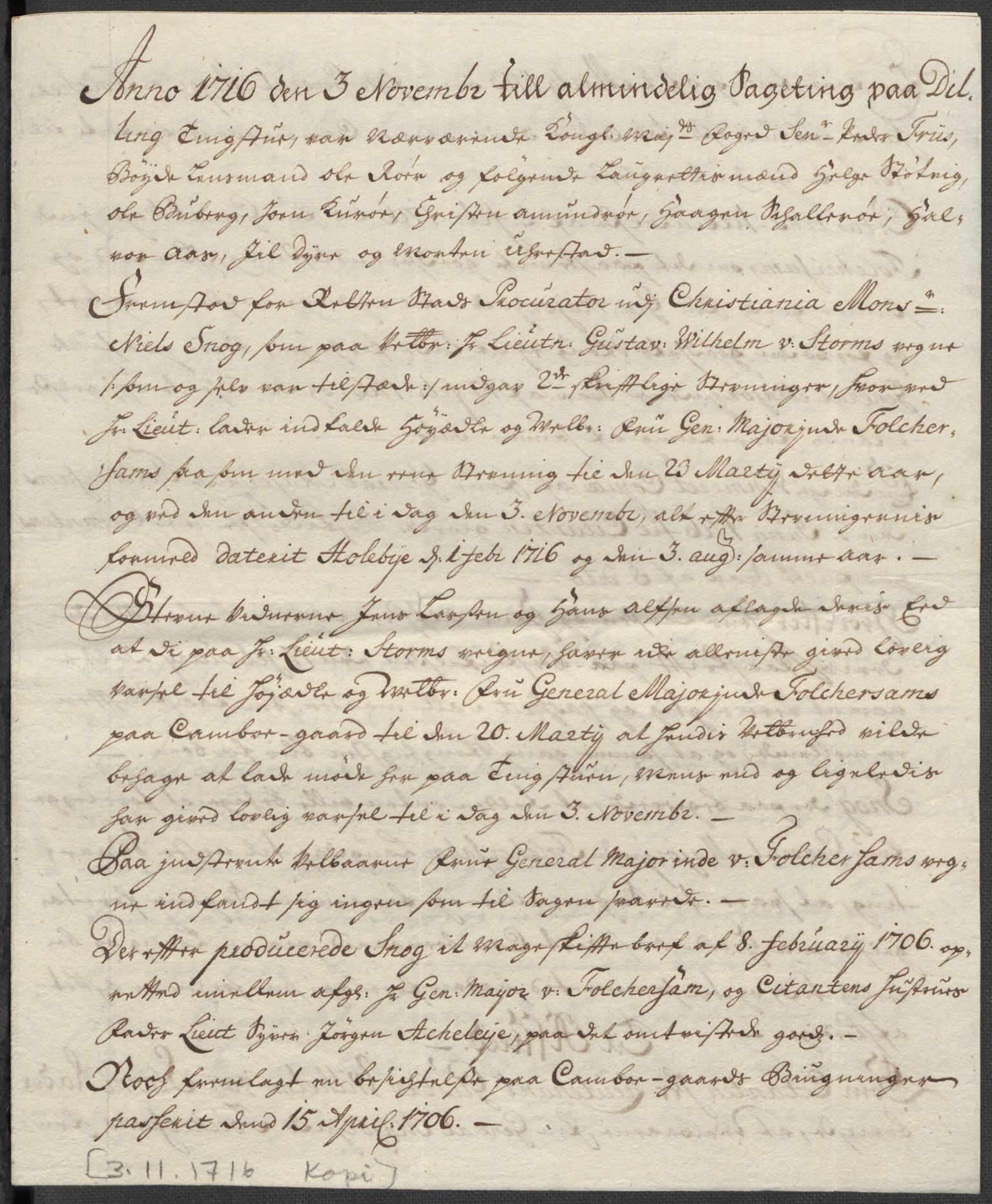 Riksarkivets diplomsamling, AV/RA-EA-5965/F12/L0005: Pk. 7 (II), 1613-1721, p. 101