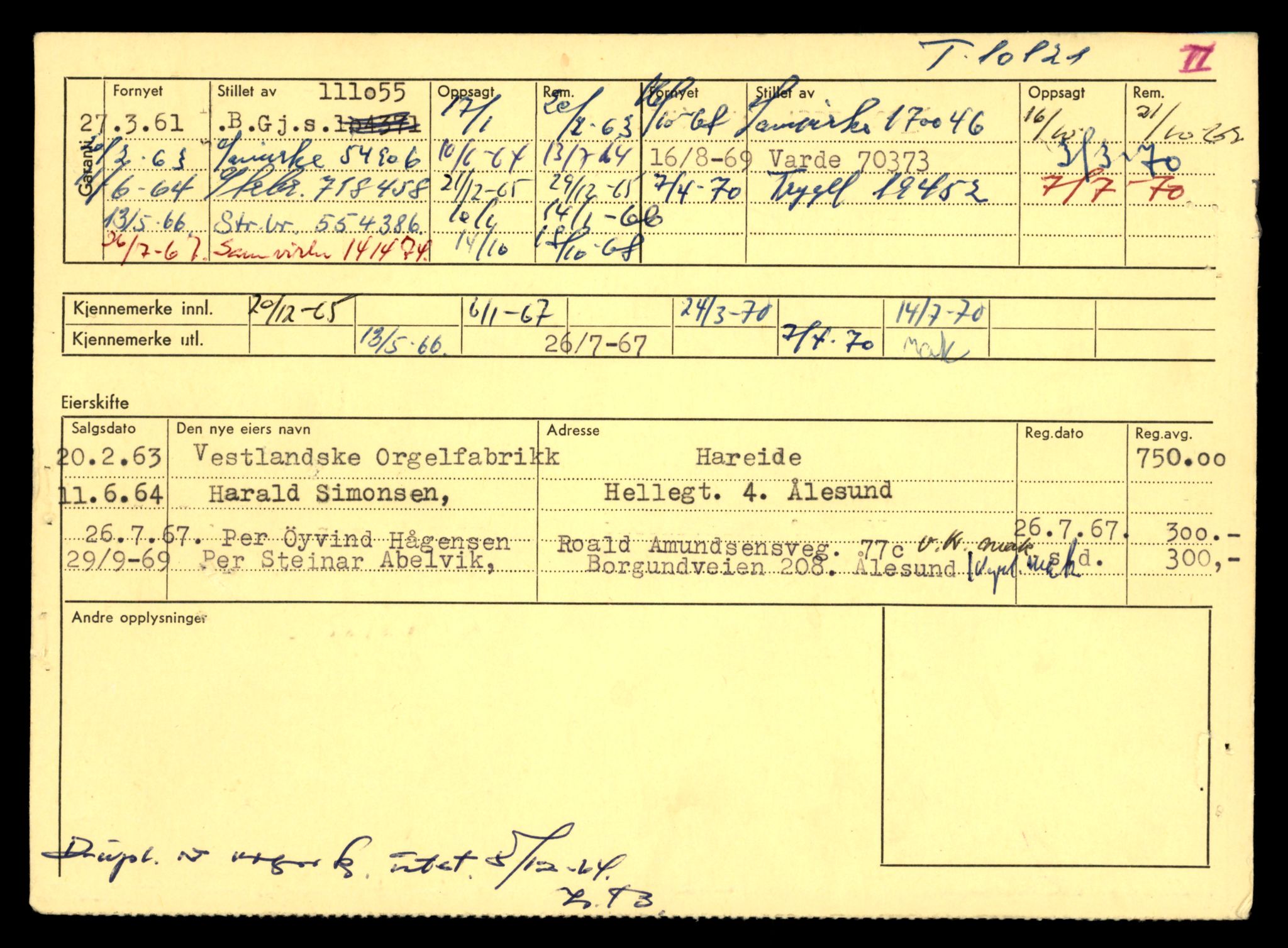 Møre og Romsdal vegkontor - Ålesund trafikkstasjon, AV/SAT-A-4099/F/Fe/L0018: Registreringskort for kjøretøy T 10091 - T 10227, 1927-1998, p. 1634