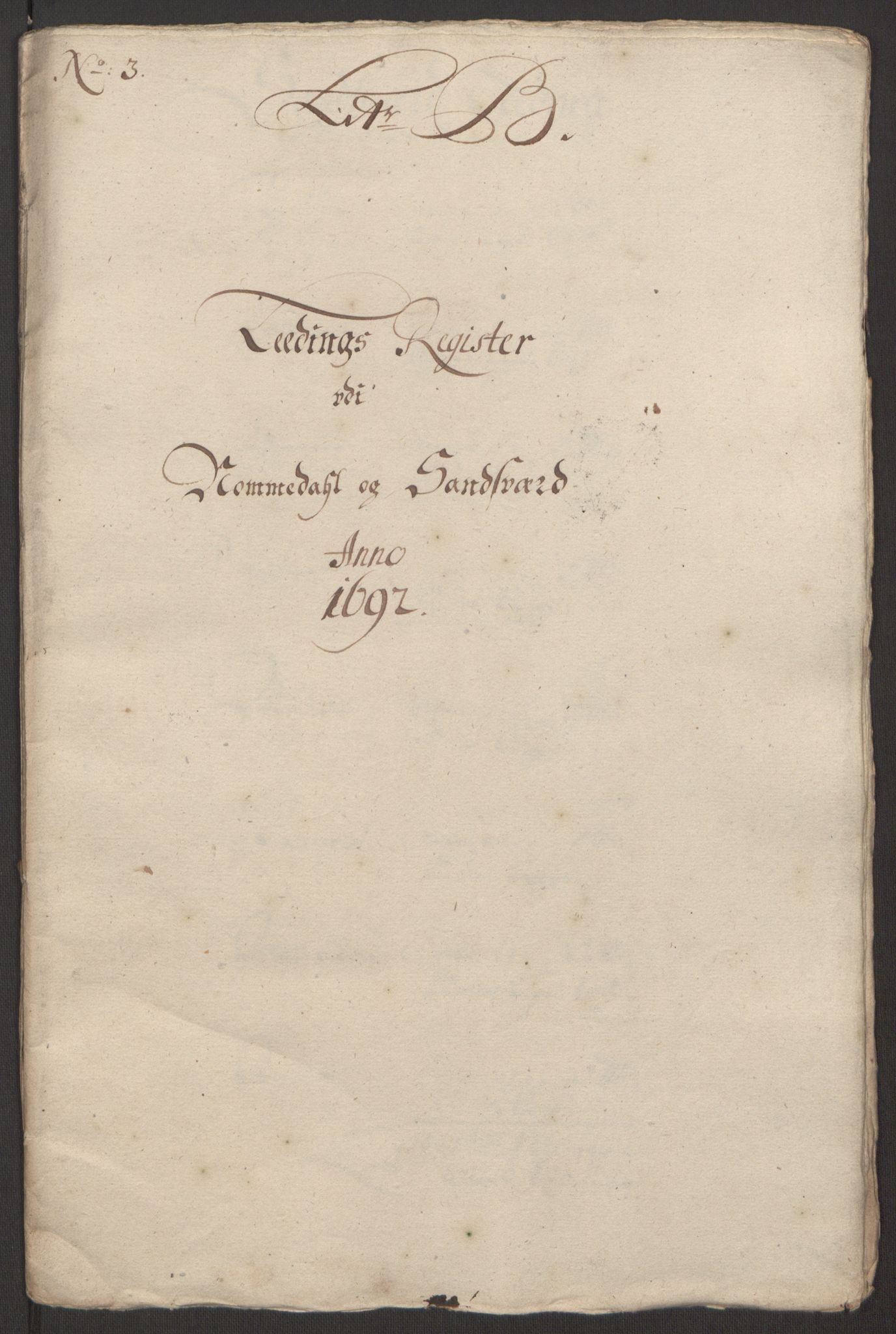 Rentekammeret inntil 1814, Reviderte regnskaper, Fogderegnskap, AV/RA-EA-4092/R24/L1575: Fogderegnskap Numedal og Sandsvær, 1692-1695, p. 54