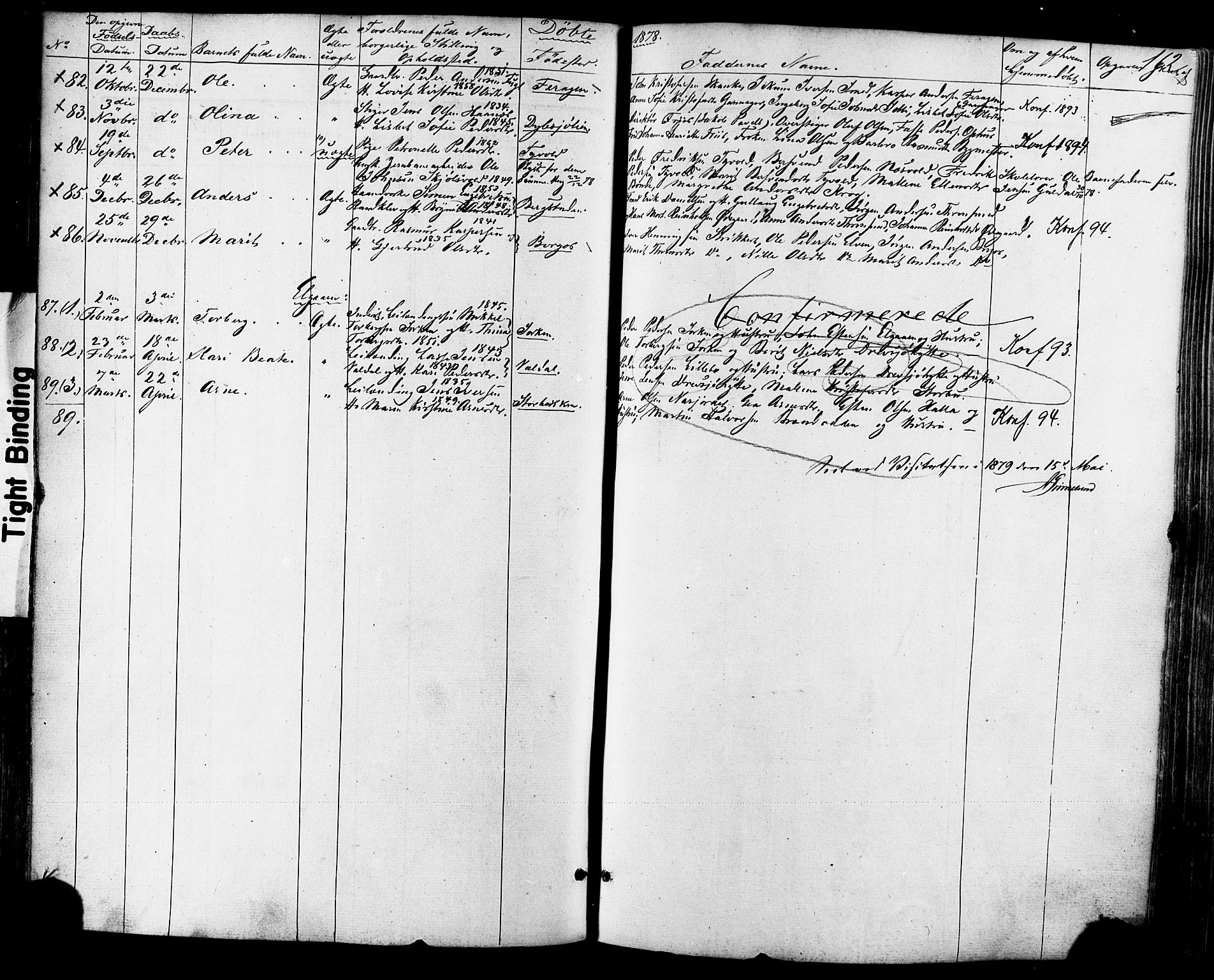 Ministerialprotokoller, klokkerbøker og fødselsregistre - Sør-Trøndelag, SAT/A-1456/681/L0932: Parish register (official) no. 681A10, 1860-1878, p. 162