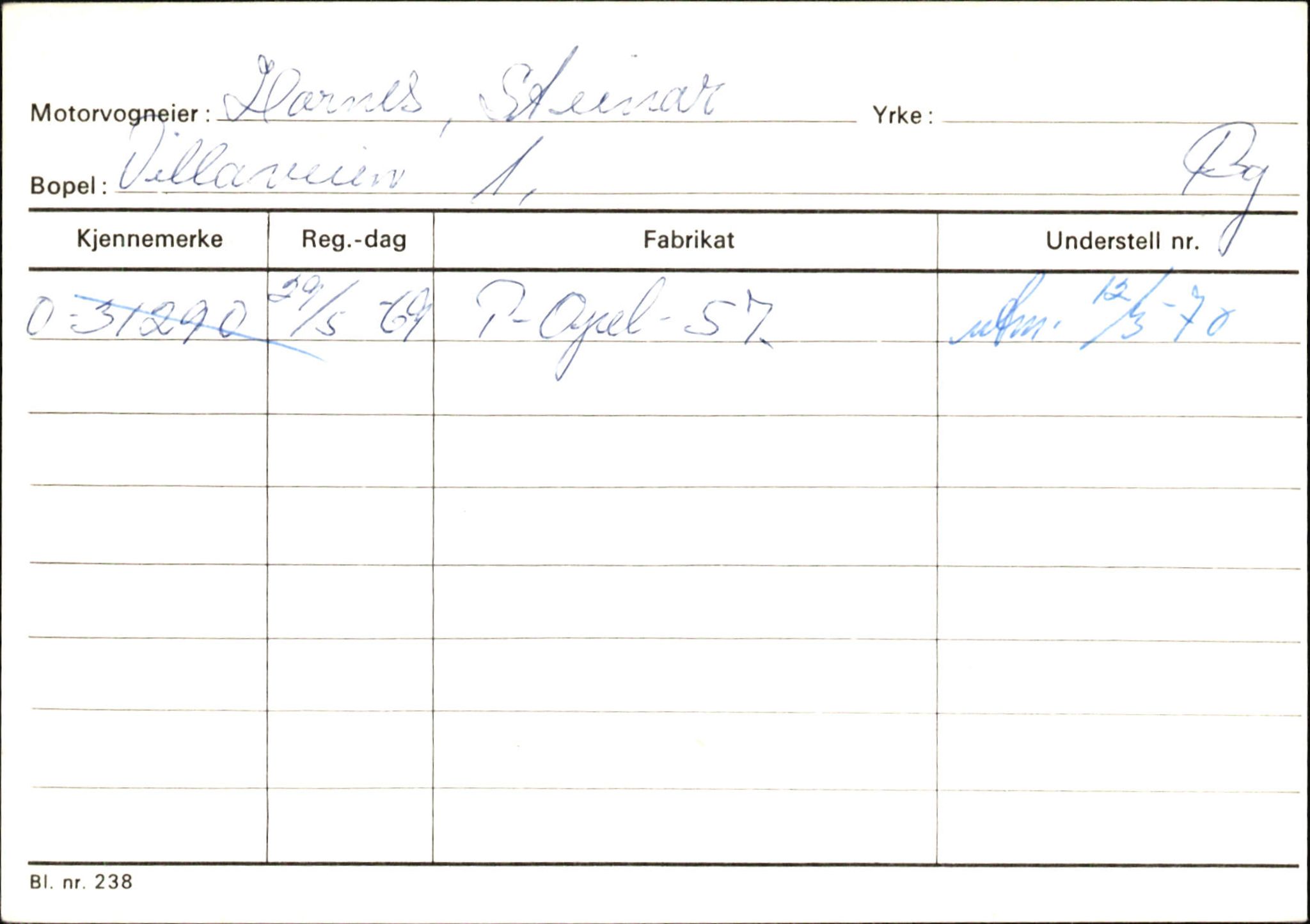 Statens vegvesen, Hordaland vegkontor, AV/SAB-A-5201/2/Hb/L0015: O-eierkort H-I, 1920-1971, p. 77