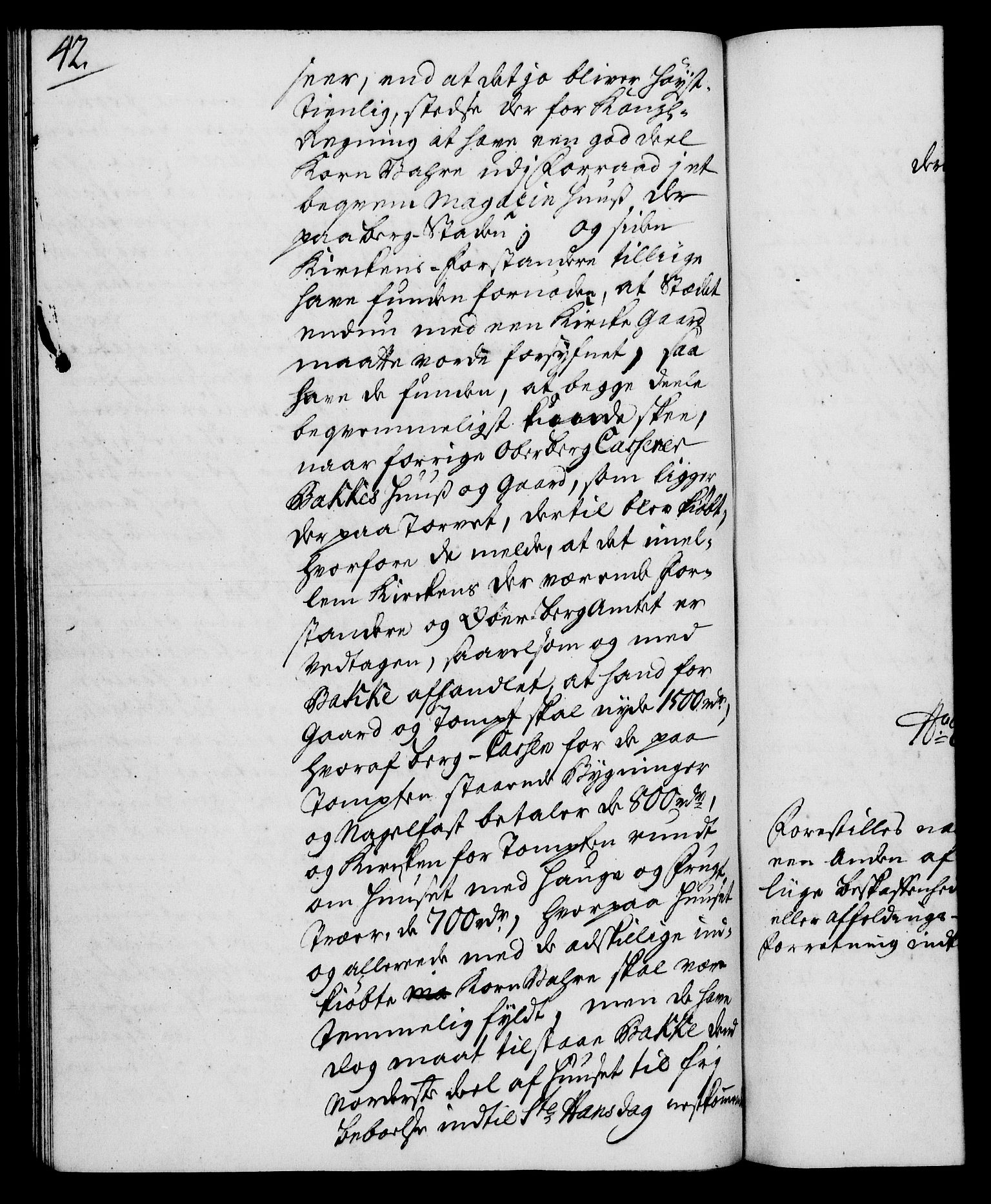 Rentekammeret, Kammerkanselliet, RA/EA-3111/G/Gh/Gha/L0021: Norsk ekstraktmemorialprotokoll (merket RK 53.66), 1739, p. 42