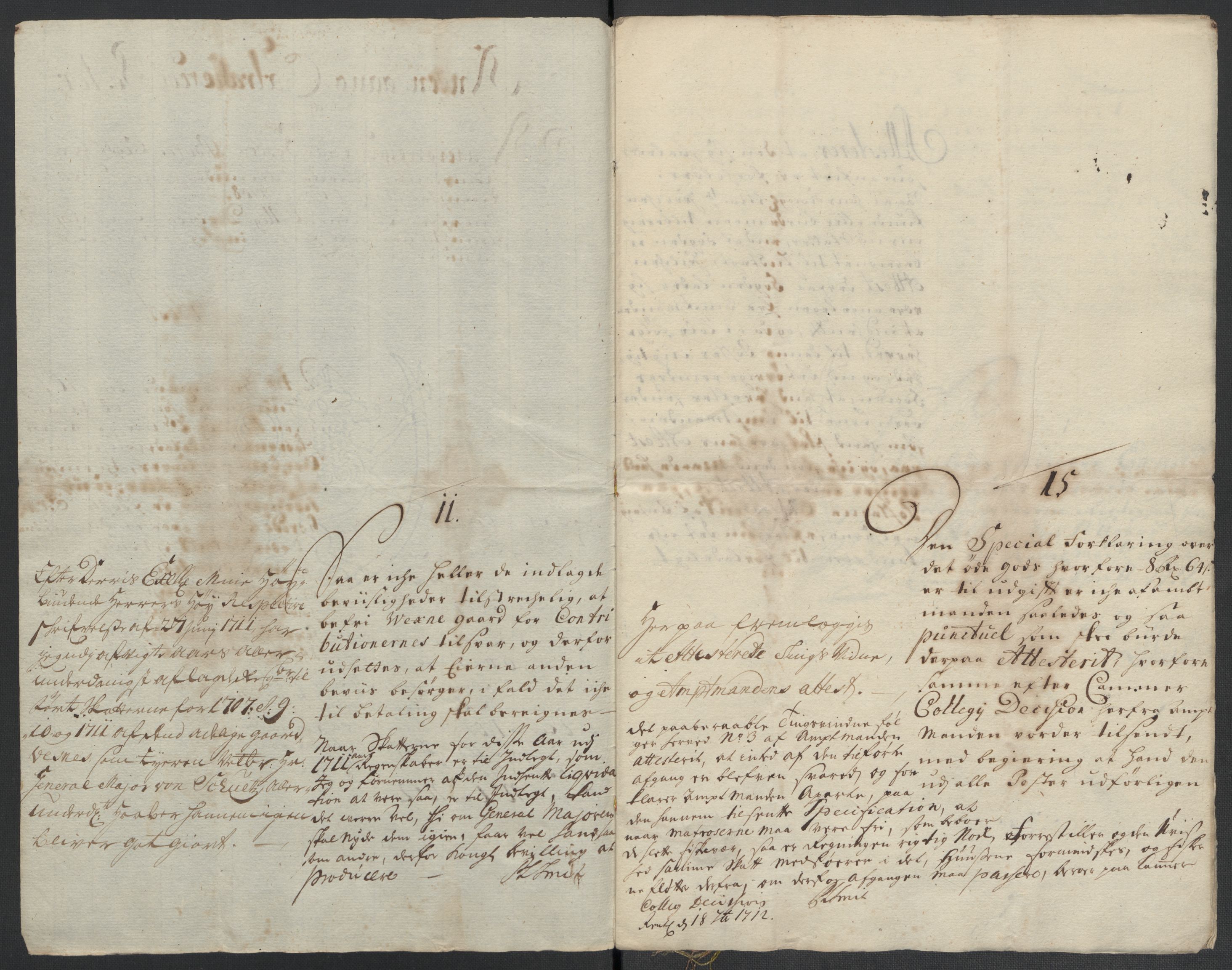 Rentekammeret inntil 1814, Reviderte regnskaper, Fogderegnskap, AV/RA-EA-4092/R55/L3658: Fogderegnskap Romsdal, 1707-1708, p. 407