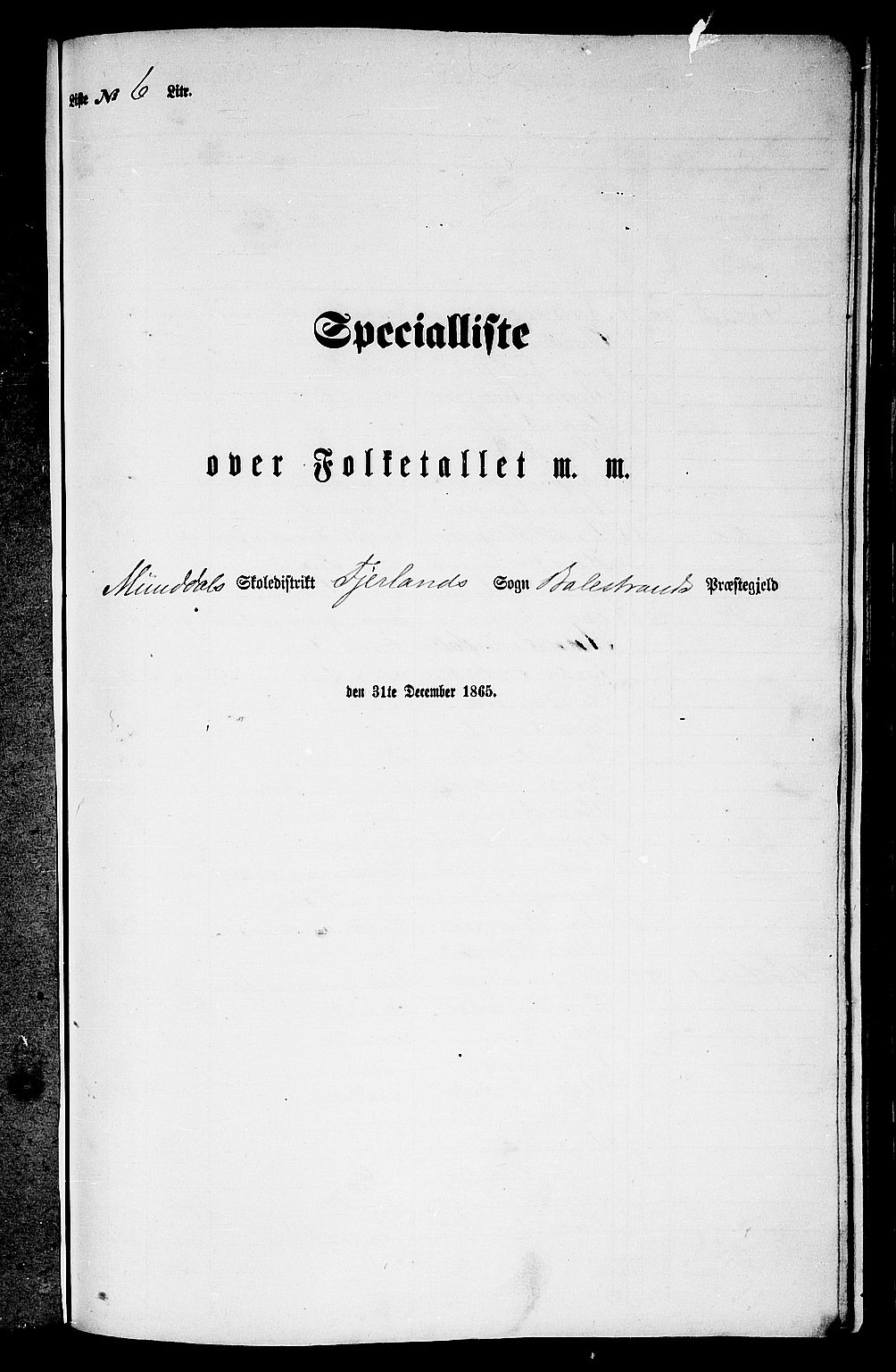 RA, 1865 census for Balestrand, 1865, p. 63