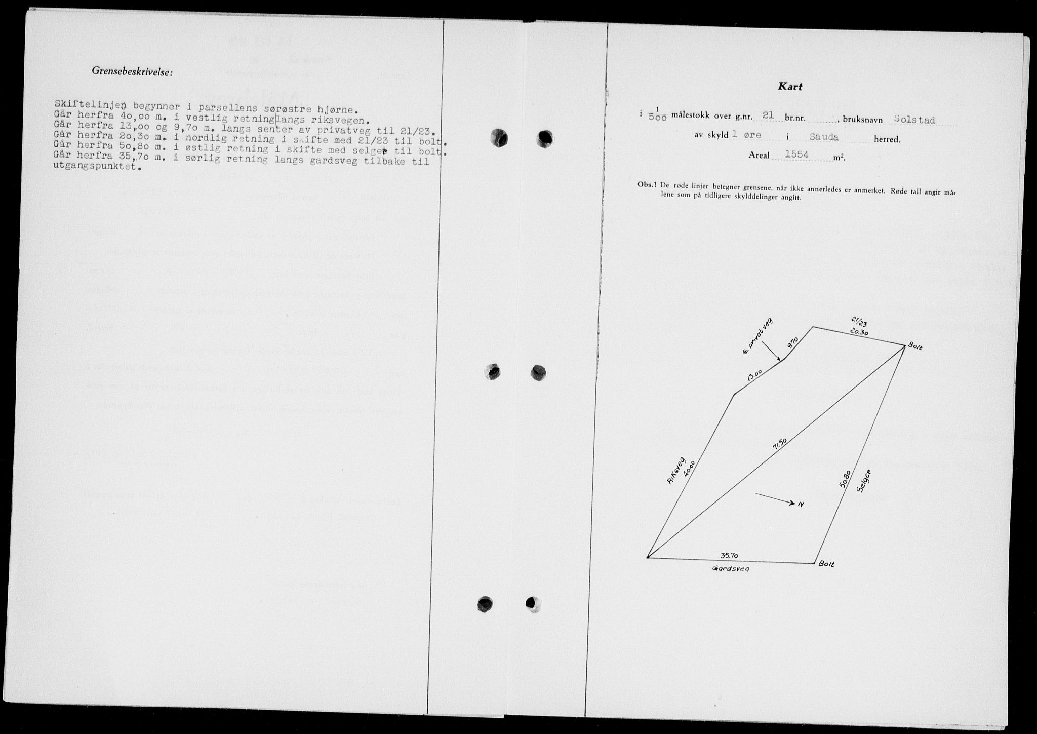 Ryfylke tingrett, AV/SAST-A-100055/001/II/IIB/L0135: Mortgage book no. 114, 1956-1957, Diary no: : 2304/1956