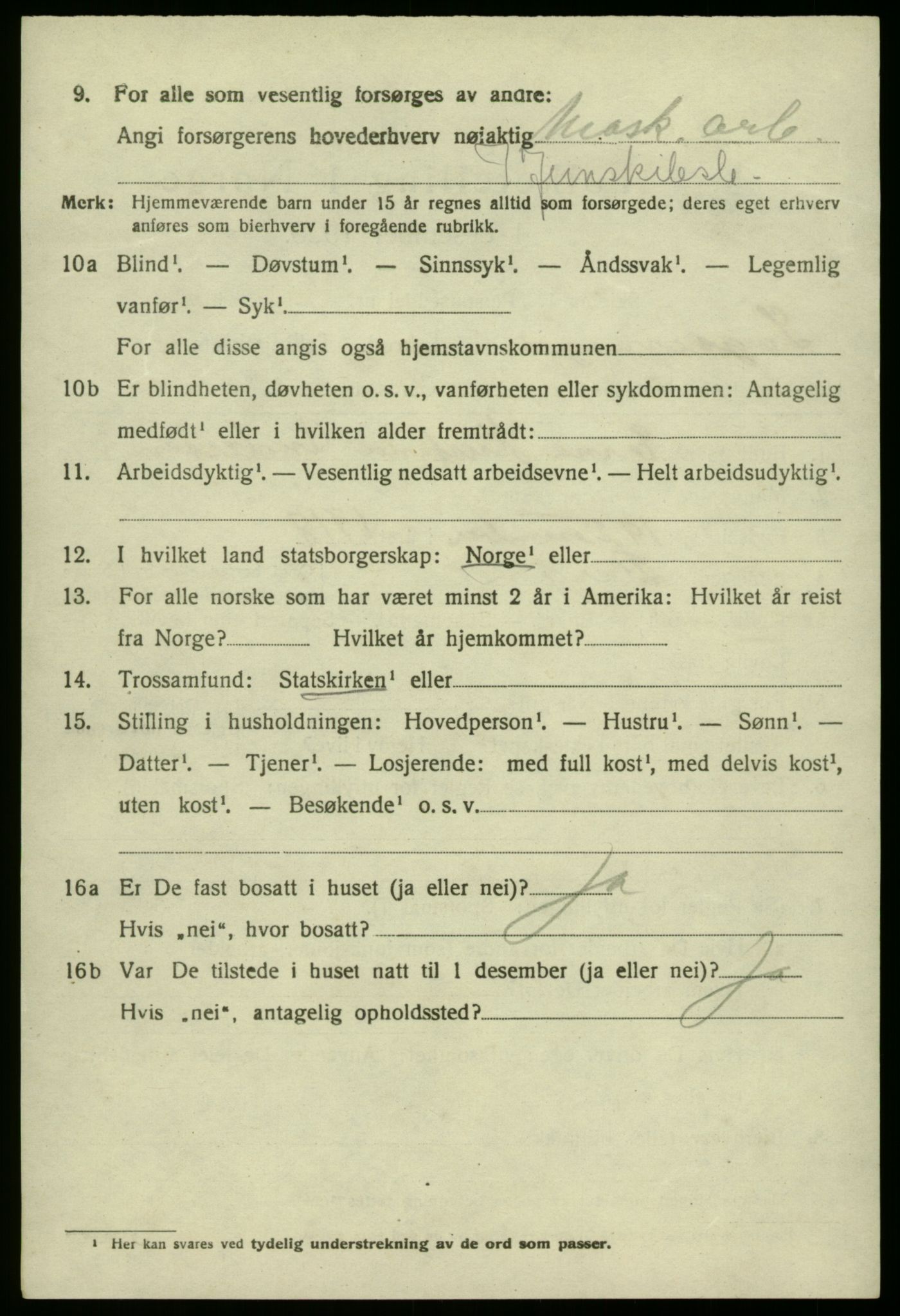 SAB, 1920 census for Laksevåg, 1920, p. 2905