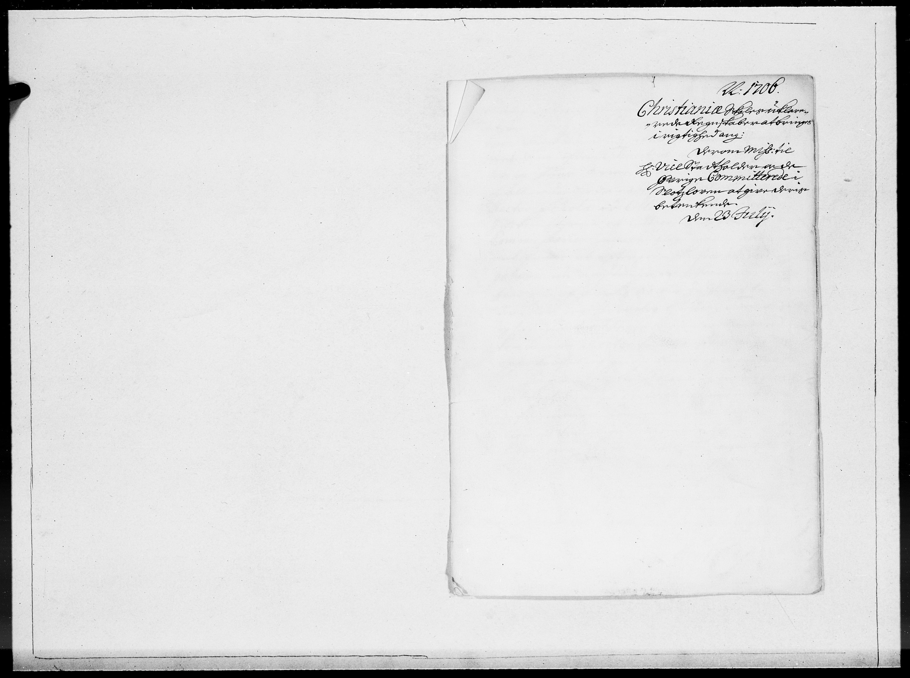 Danske Kanselli 1572-1799, RA/EA-3023/F/Fc/Fcc/Fcca/L0060: Norske innlegg 1572-1799, Mgl. nov.-des., 1706, p. 338