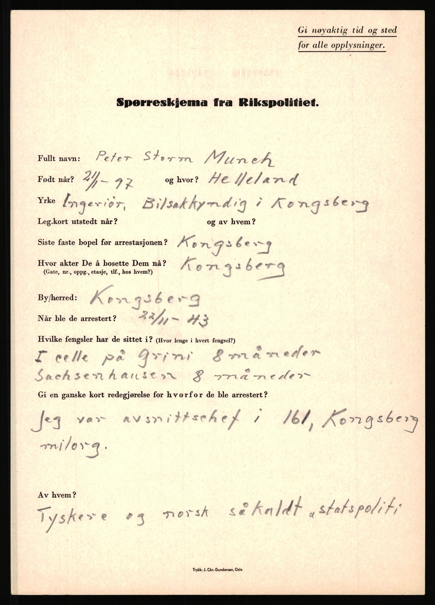 Rikspolitisjefen, AV/RA-S-1560/L/L0012: Mogensen, Øivind - Noraas, Lars, 1940-1945, p. 159