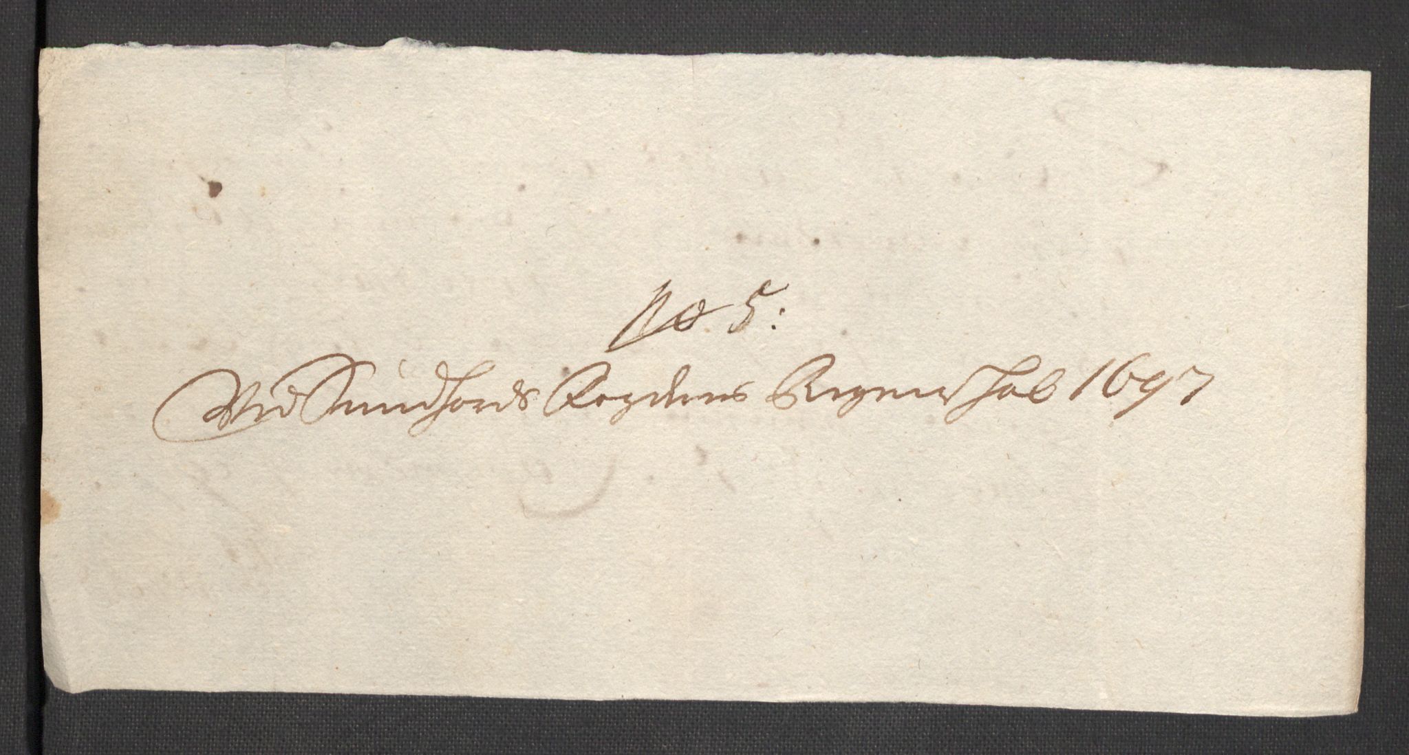 Rentekammeret inntil 1814, Reviderte regnskaper, Fogderegnskap, AV/RA-EA-4092/R48/L2977: Fogderegnskap Sunnhordland og Hardanger, 1697-1698, p. 115