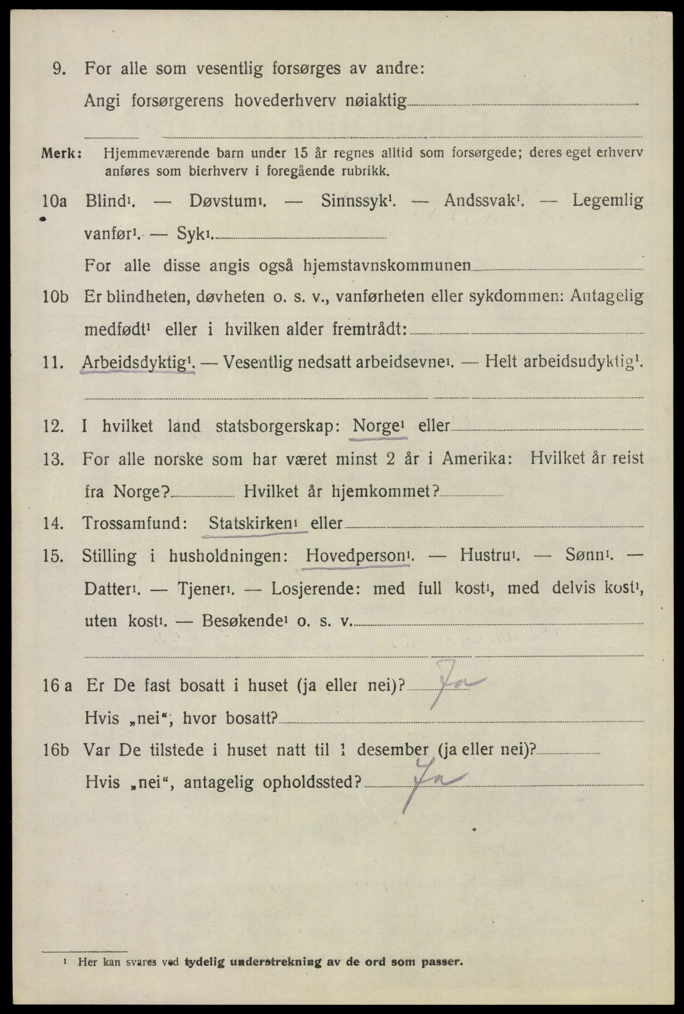 SAO, 1920 census for Lørenskog, 1920, p. 4188