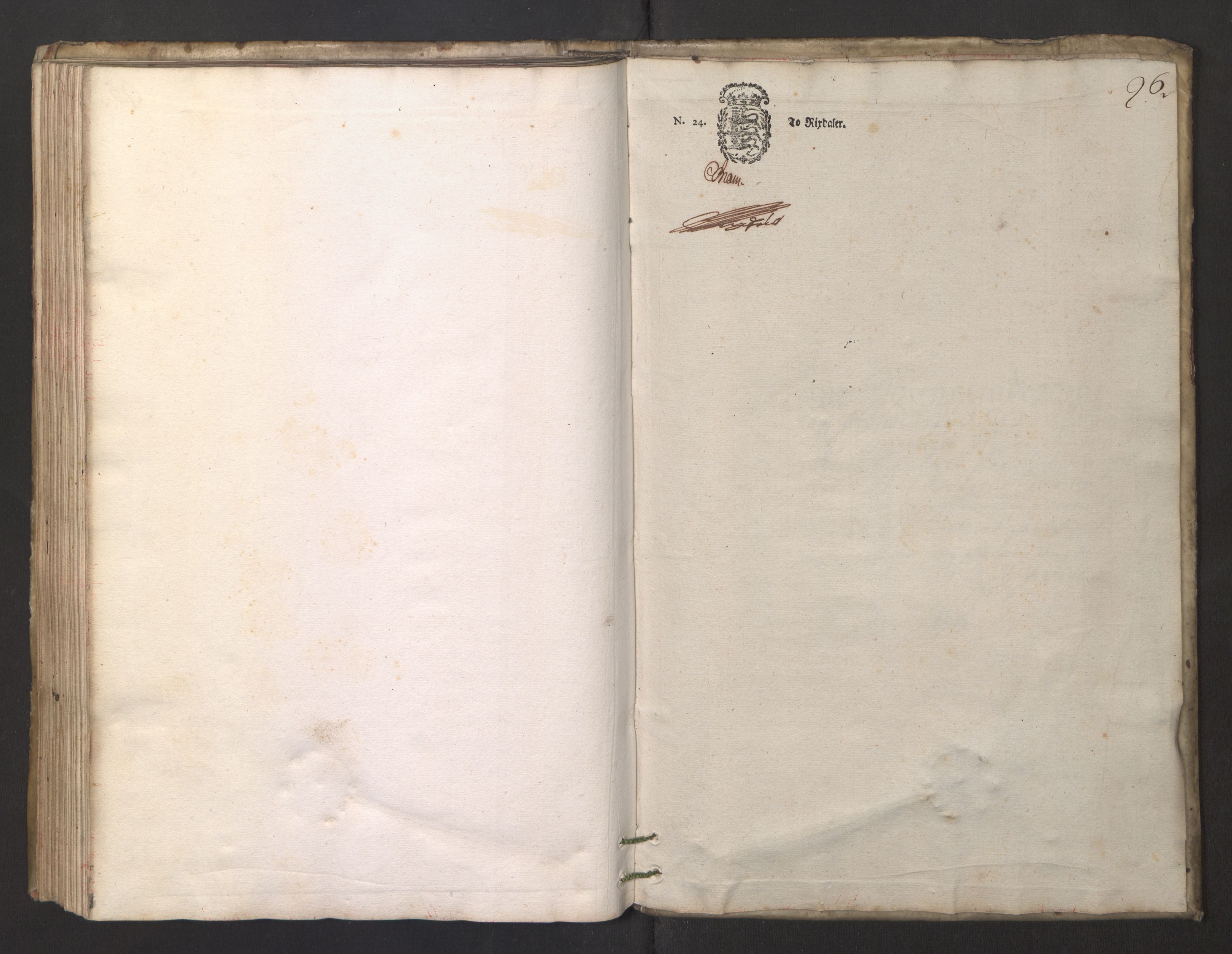 Christiania rådstuerett, AV/SAO-A-11132/F/Fa/L0021: Justisprotokoll, 1697-1699, p. 95b-96a