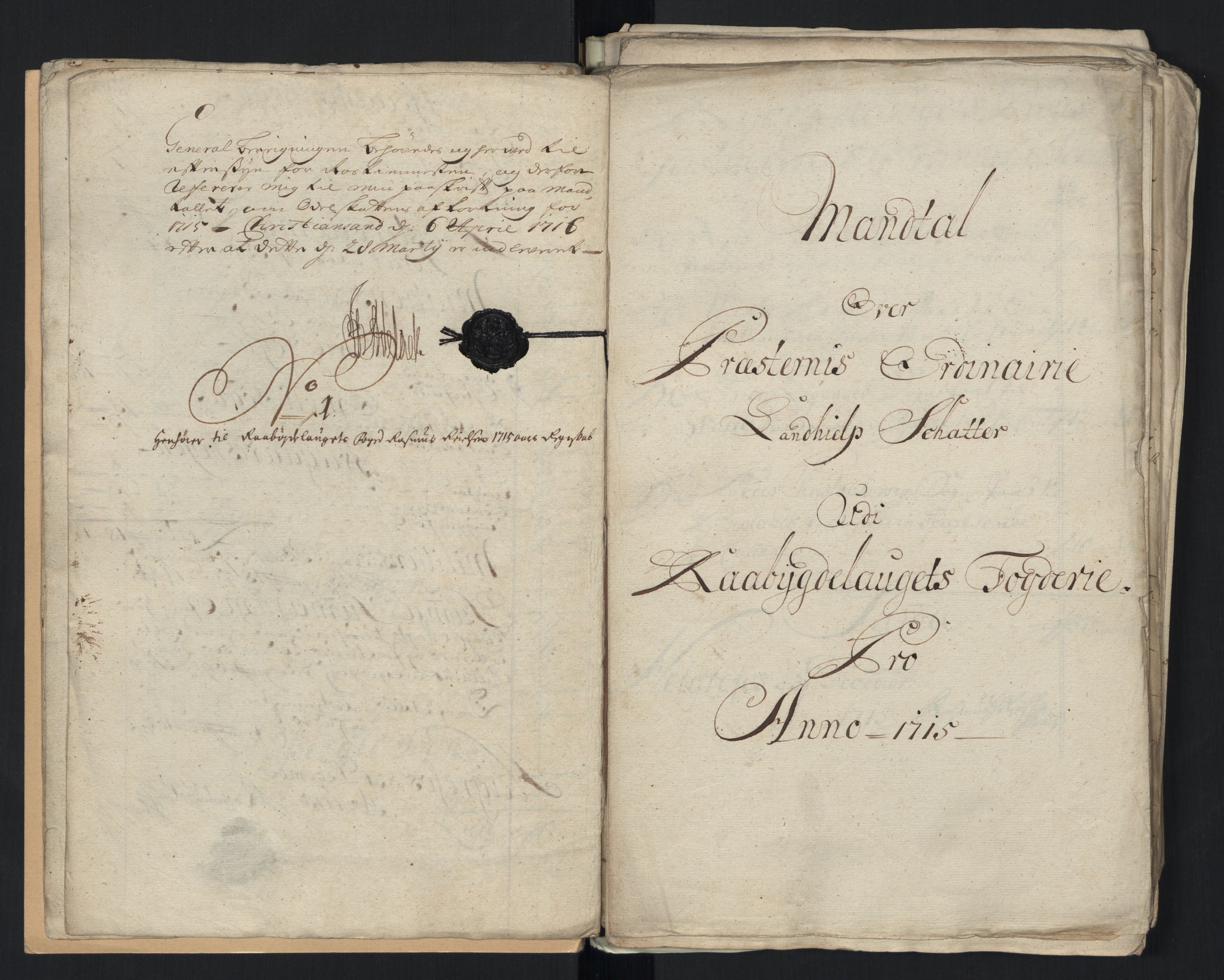 Rentekammeret inntil 1814, Reviderte regnskaper, Fogderegnskap, AV/RA-EA-4092/R40/L2451: Fogderegnskap Råbyggelag, 1714-1715, p. 241