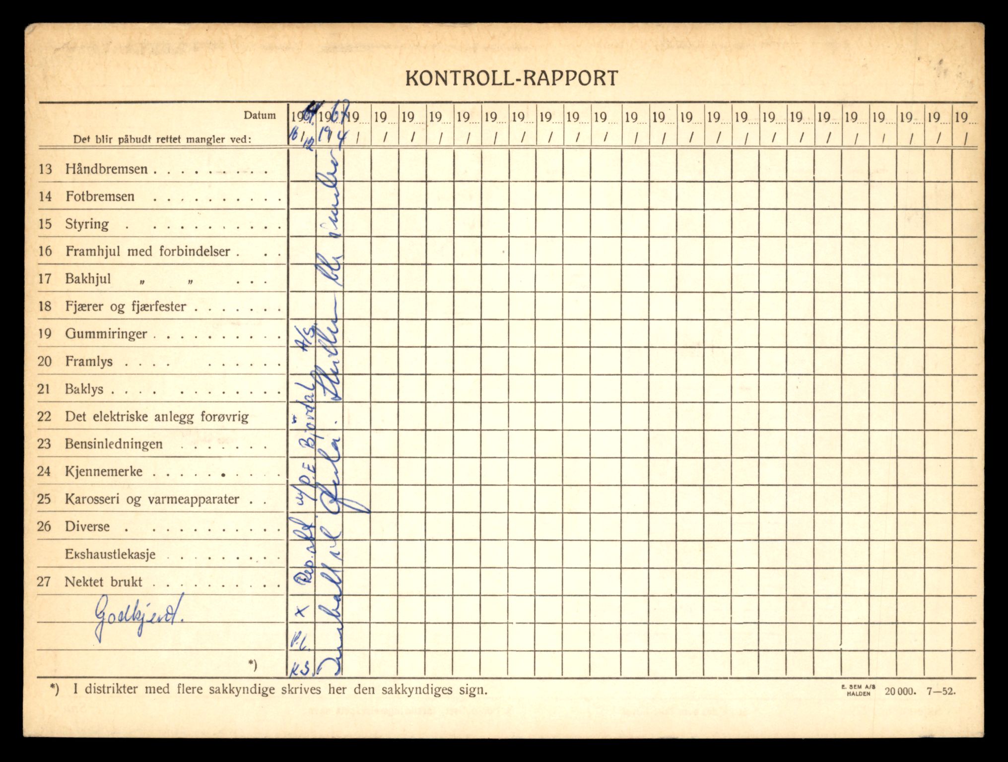 Møre og Romsdal vegkontor - Ålesund trafikkstasjon, AV/SAT-A-4099/F/Fe/L0012: Registreringskort for kjøretøy T 1290 - T 1450, 1927-1998, p. 2619