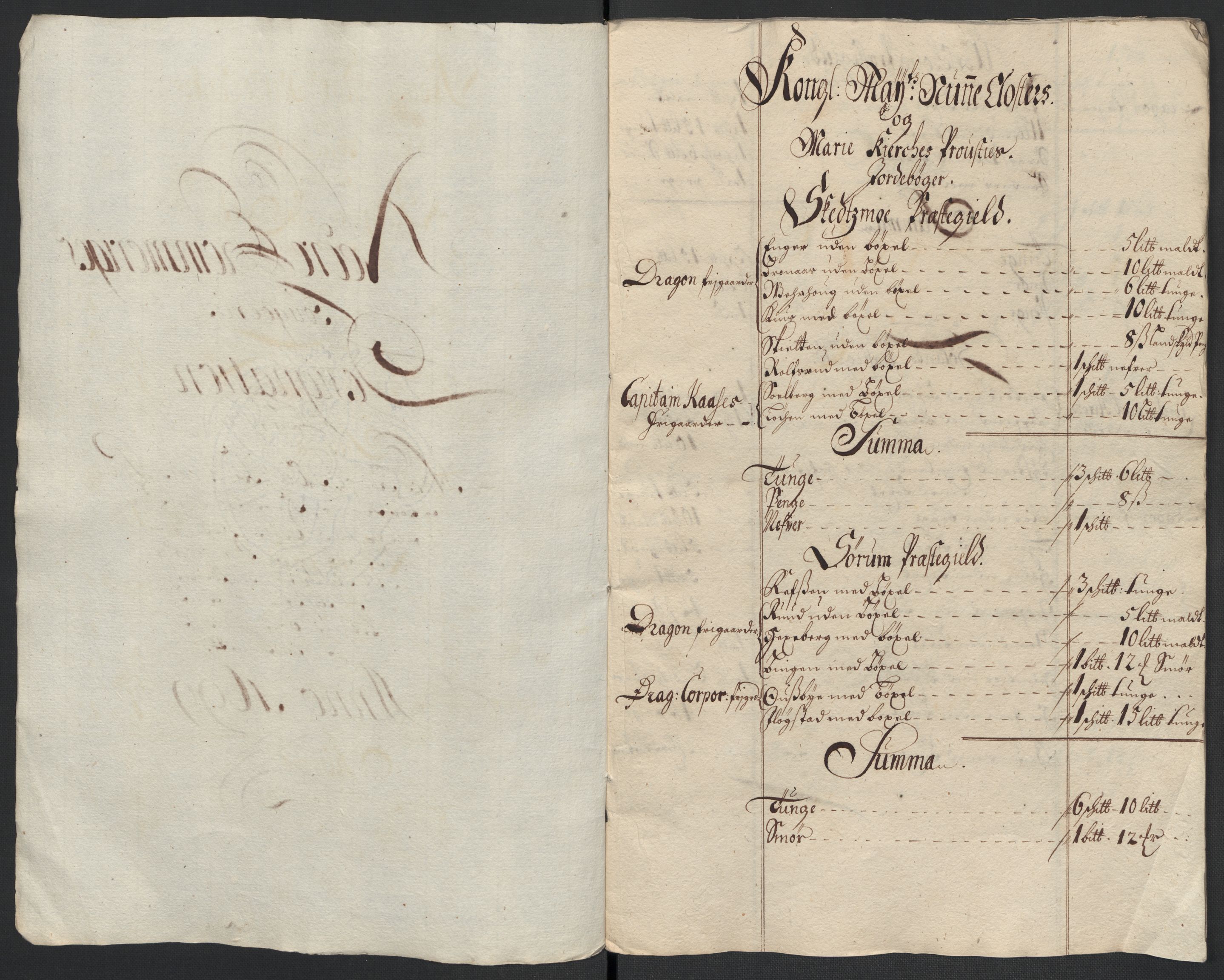 Rentekammeret inntil 1814, Reviderte regnskaper, Fogderegnskap, AV/RA-EA-4092/R11/L0582: Fogderegnskap Nedre Romerike, 1699, p. 188