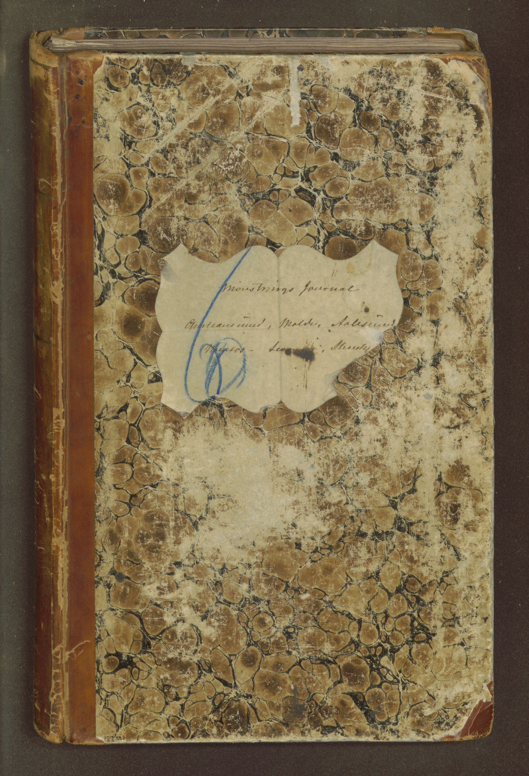 Sjøinnrulleringen - Trondhjemske distrikt, AV/SAT-A-5121/01/L0101/0002: -- / Mønstringsjournal for Molde krets, 1860-1871