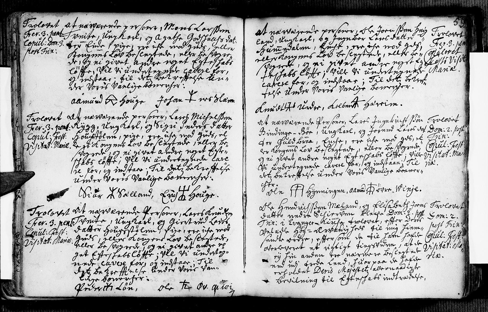 Voss sokneprestembete, SAB/A-79001/H/Haa: Parish register (official) no. A 2, 1709-1730, p. 59