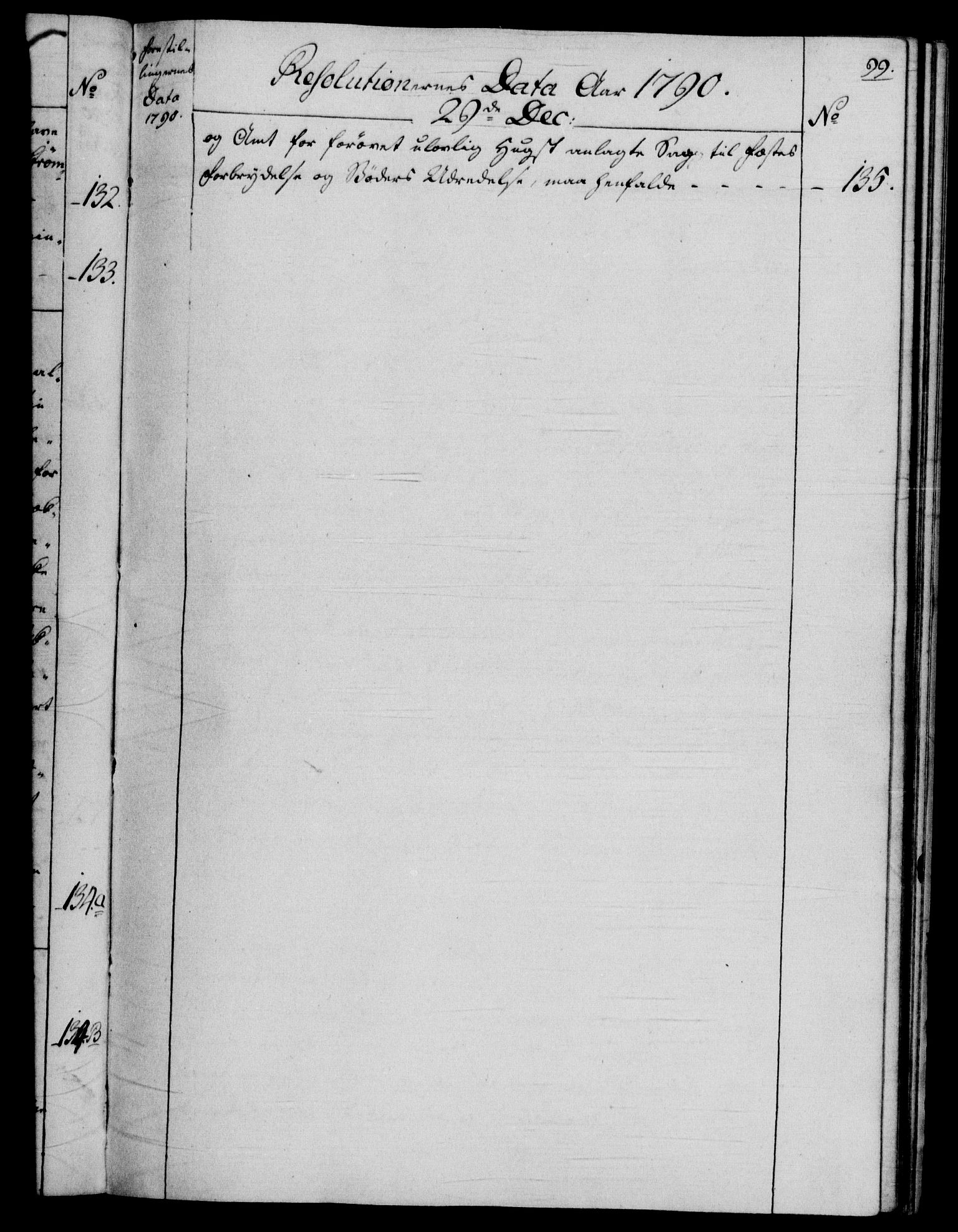 Rentekammeret, Kammerkanselliet, RA/EA-3111/G/Gf/Gfb/L0013: Register til norske relasjons- og resolusjonsprotokoller (merket RK 52.108), 1786-1793, p. 1099a