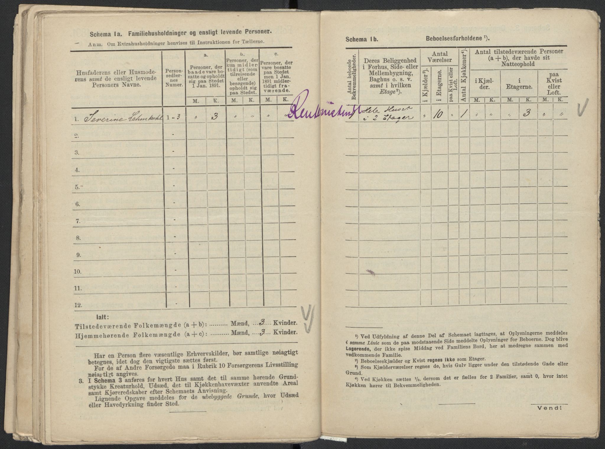 RA, 1891 Census for 1301 Bergen, 1891, p. 8561