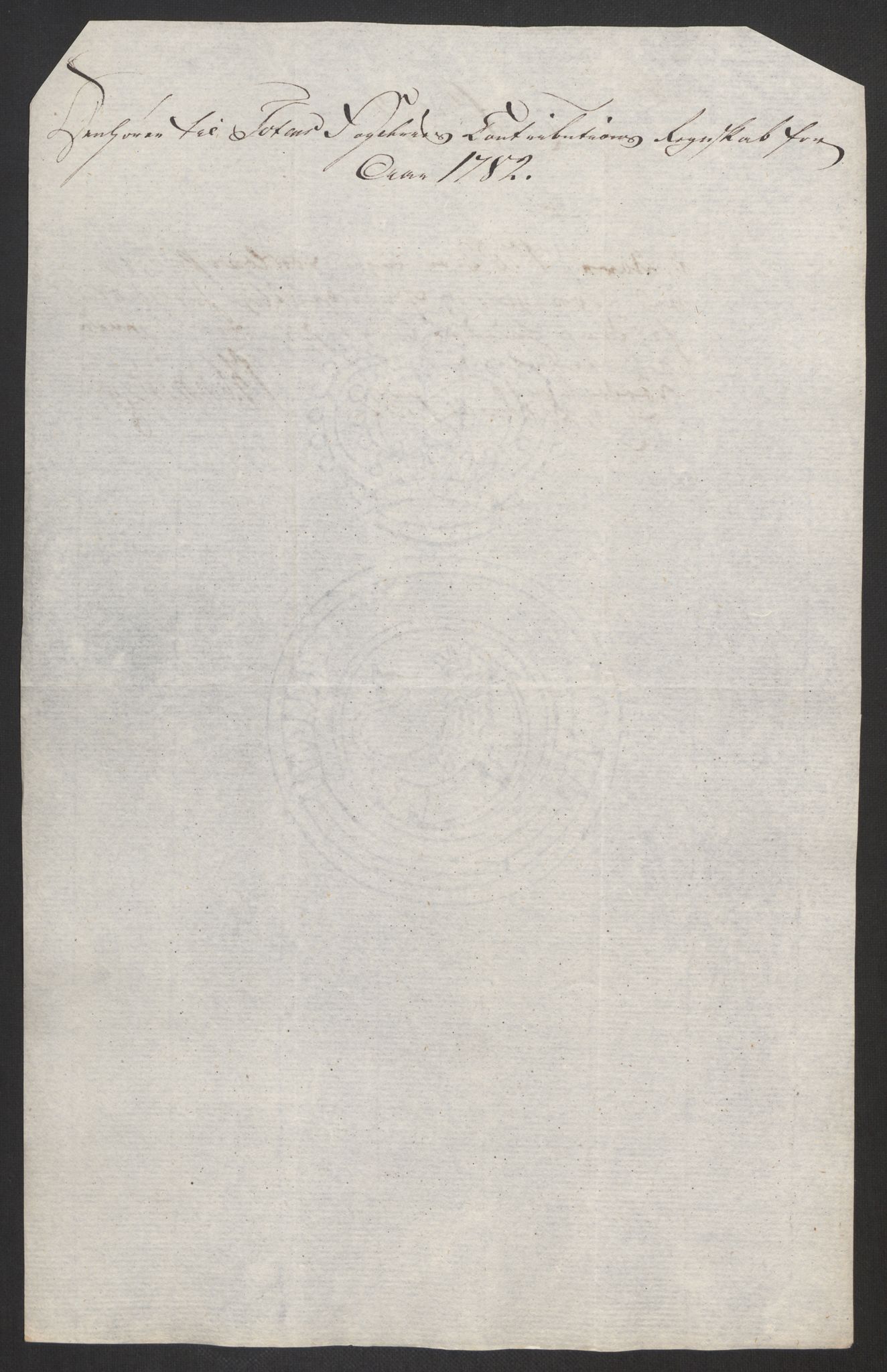 Rentekammeret inntil 1814, Reviderte regnskaper, Fogderegnskap, AV/RA-EA-4092/R19/L1369: Fogderegnskap Toten, Hadeland og Vardal, 1782, p. 147