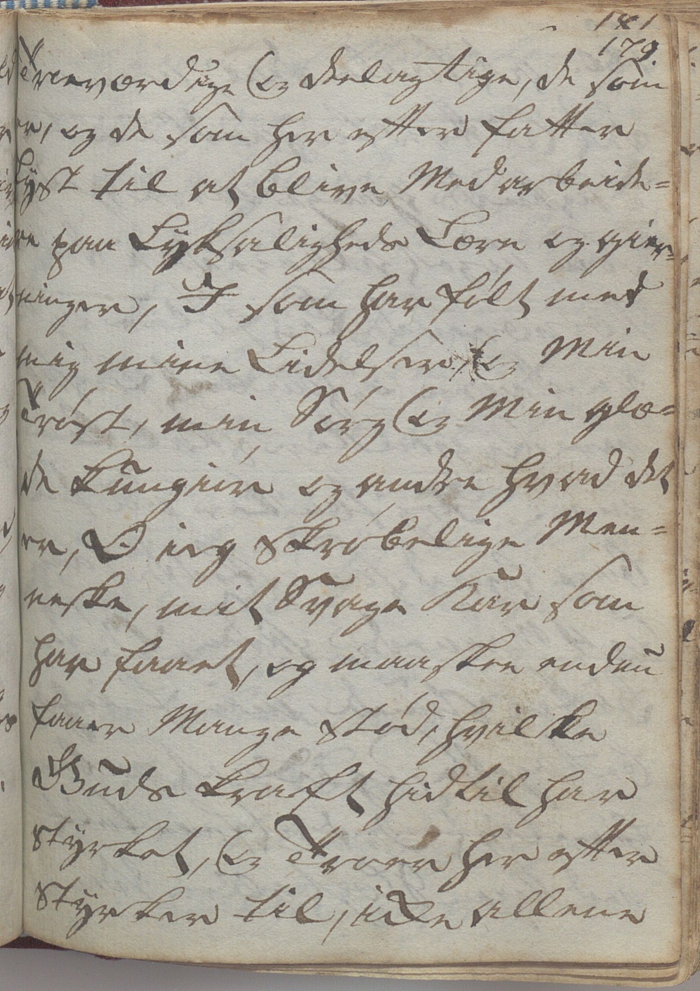 Heggtveitsamlingen, TMF/A-1007/H/L0047/0005: Kopibøker, brev etc.  / "MF I"(Kopibok frå Heggtveits samling), 1800-1823, p. 179