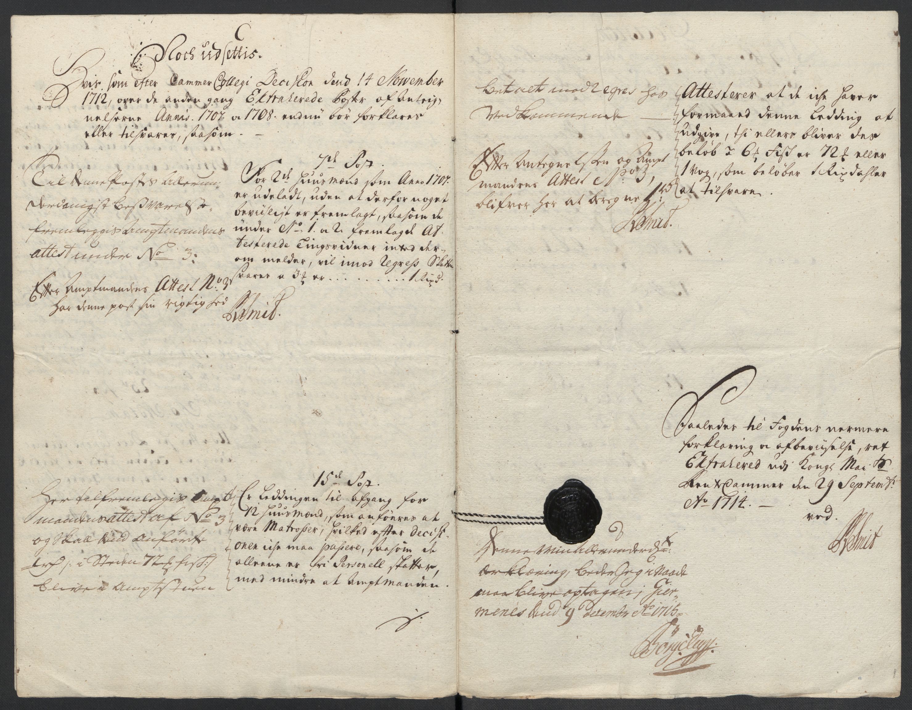 Rentekammeret inntil 1814, Reviderte regnskaper, Fogderegnskap, AV/RA-EA-4092/R55/L3659: Fogderegnskap Romsdal, 1709-1710, p. 243