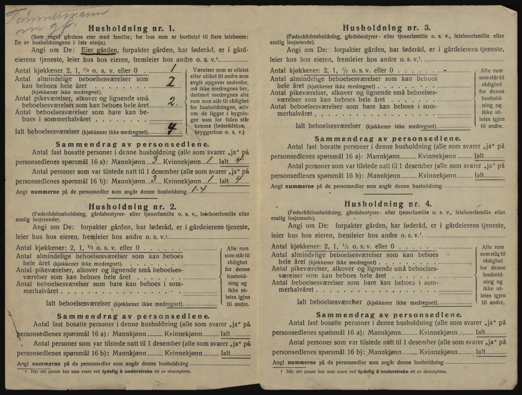 SATØ, 1920 census for Helgøy, 1920, p. 37