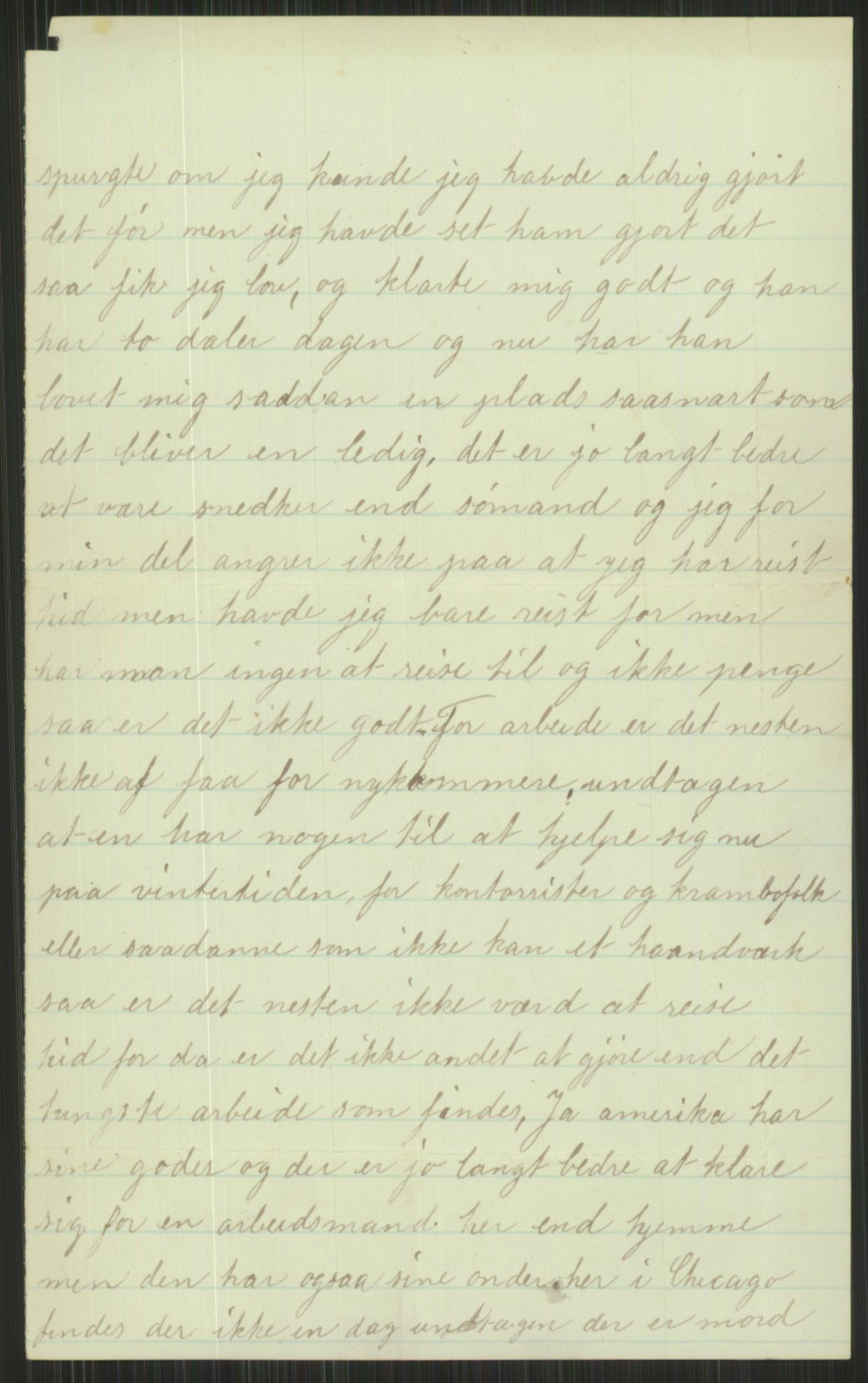 Samlinger til kildeutgivelse, Amerikabrevene, AV/RA-EA-4057/F/L0021: Innlån fra Buskerud: Michalsen - Ål bygdearkiv, 1838-1914, p. 37