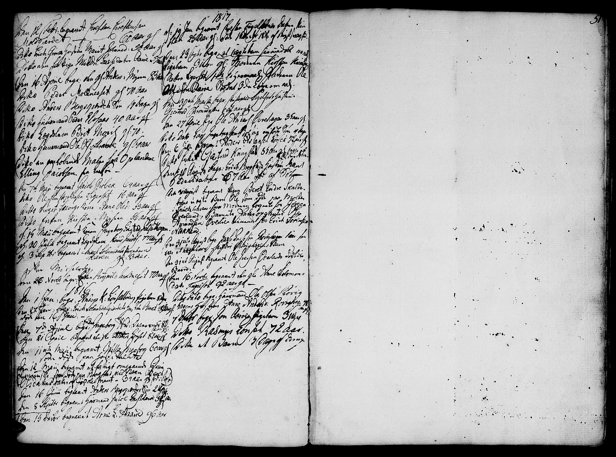 Ministerialprotokoller, klokkerbøker og fødselsregistre - Møre og Romsdal, AV/SAT-A-1454/555/L0649: Parish register (official) no. 555A02 /1, 1795-1821, p. 51