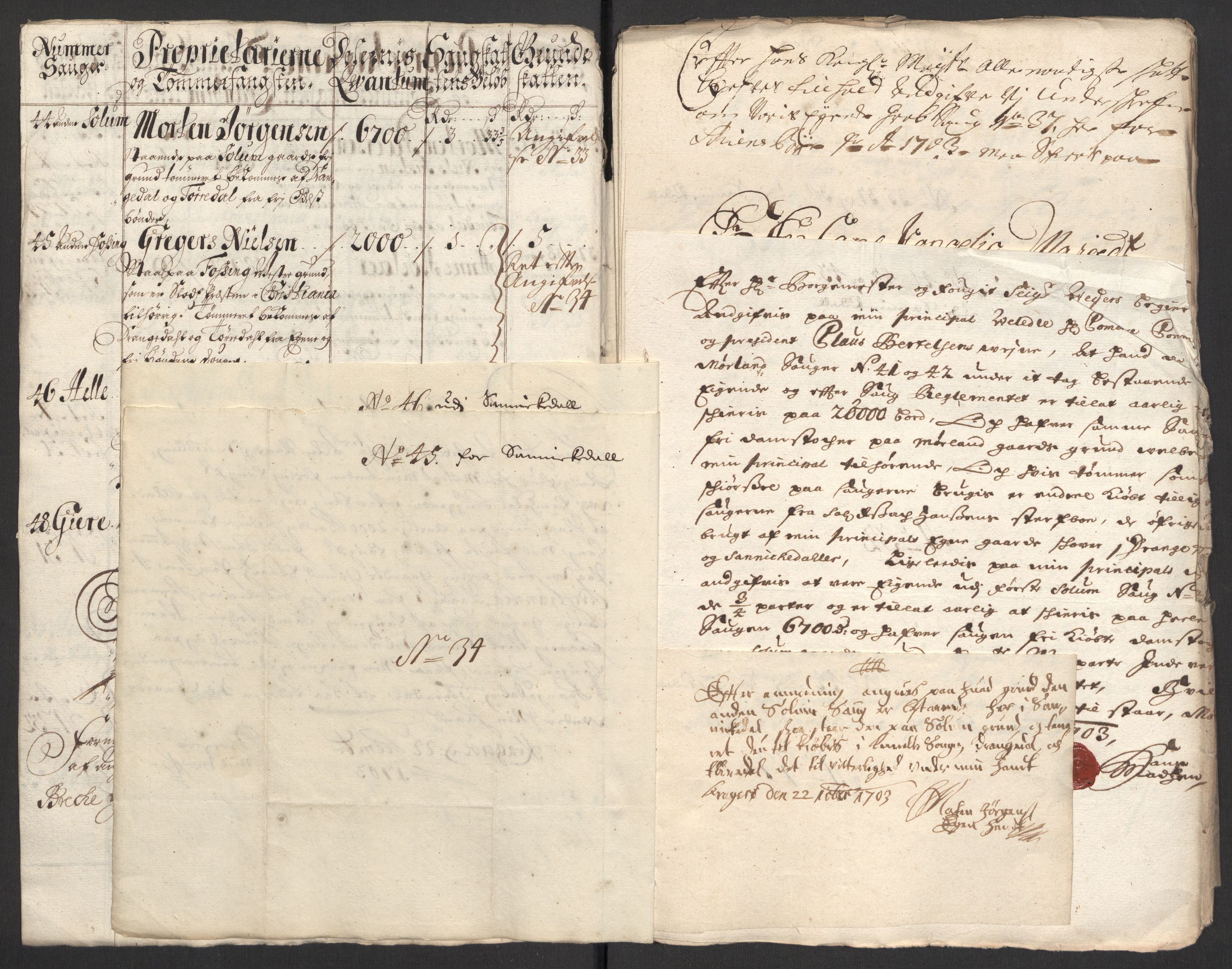 Rentekammeret inntil 1814, Reviderte regnskaper, Fogderegnskap, AV/RA-EA-4092/R36/L2109: Fogderegnskap Øvre og Nedre Telemark og Bamble, 1703, p. 203