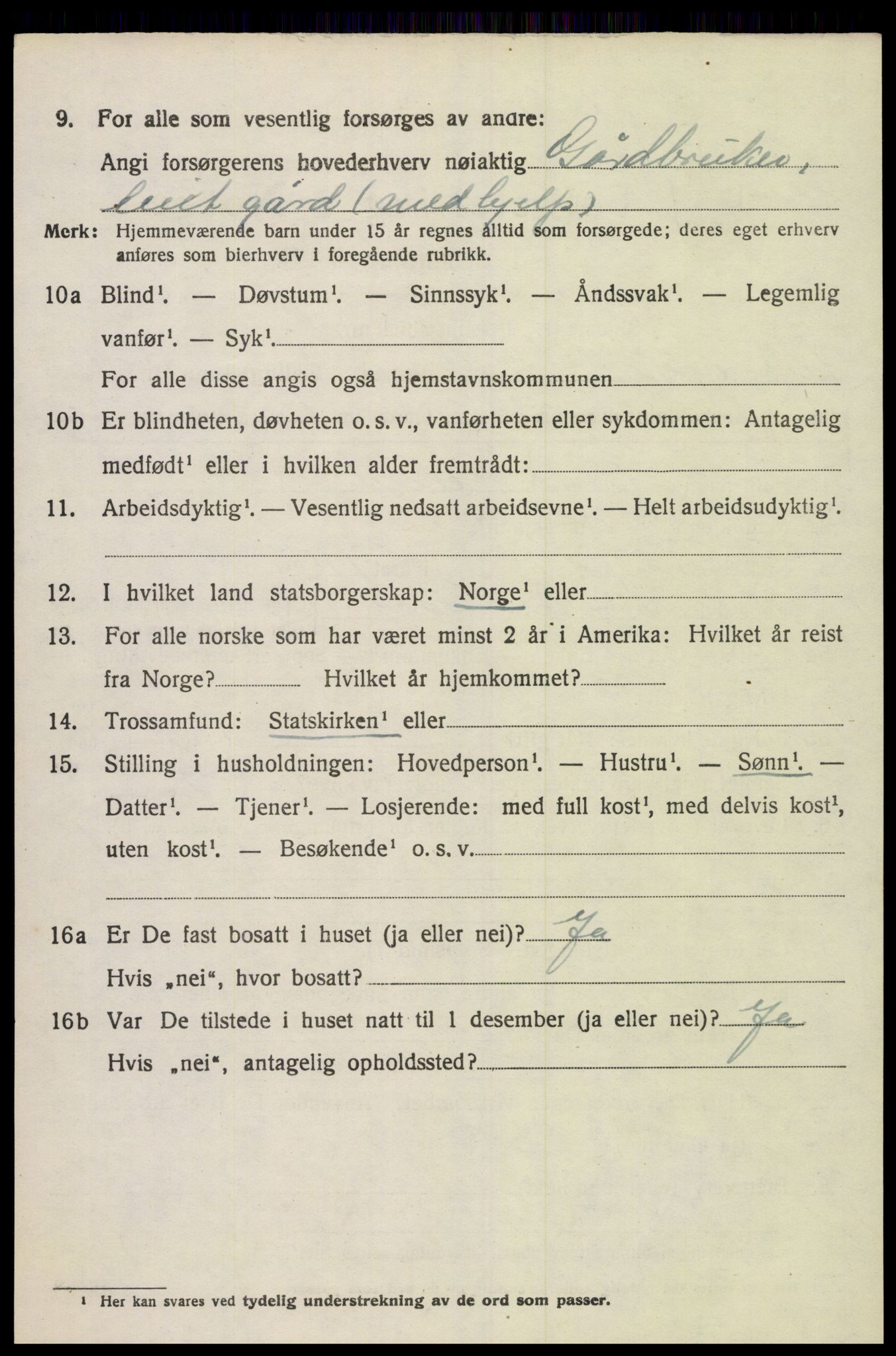SAK, 1920 census for Halse og Harkmark, 1920, p. 7302