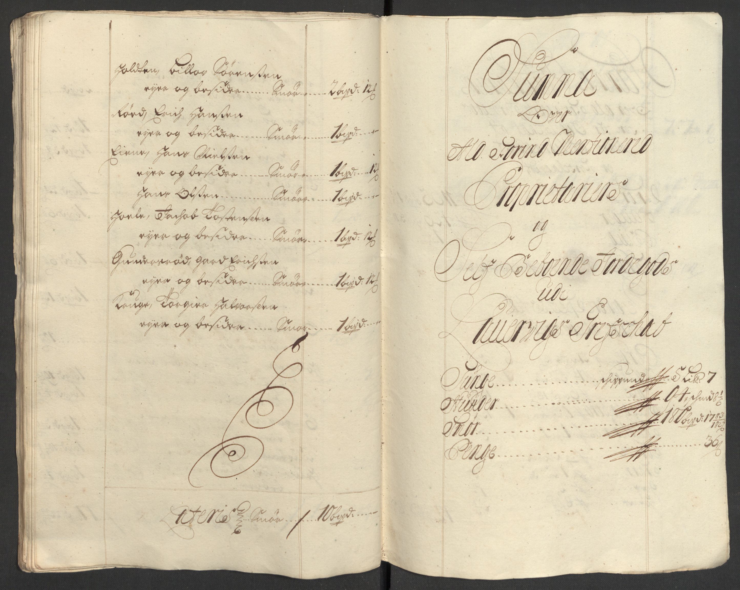 Rentekammeret inntil 1814, Reviderte regnskaper, Fogderegnskap, AV/RA-EA-4092/R33/L1976: Fogderegnskap Larvik grevskap, 1698-1701, p. 272