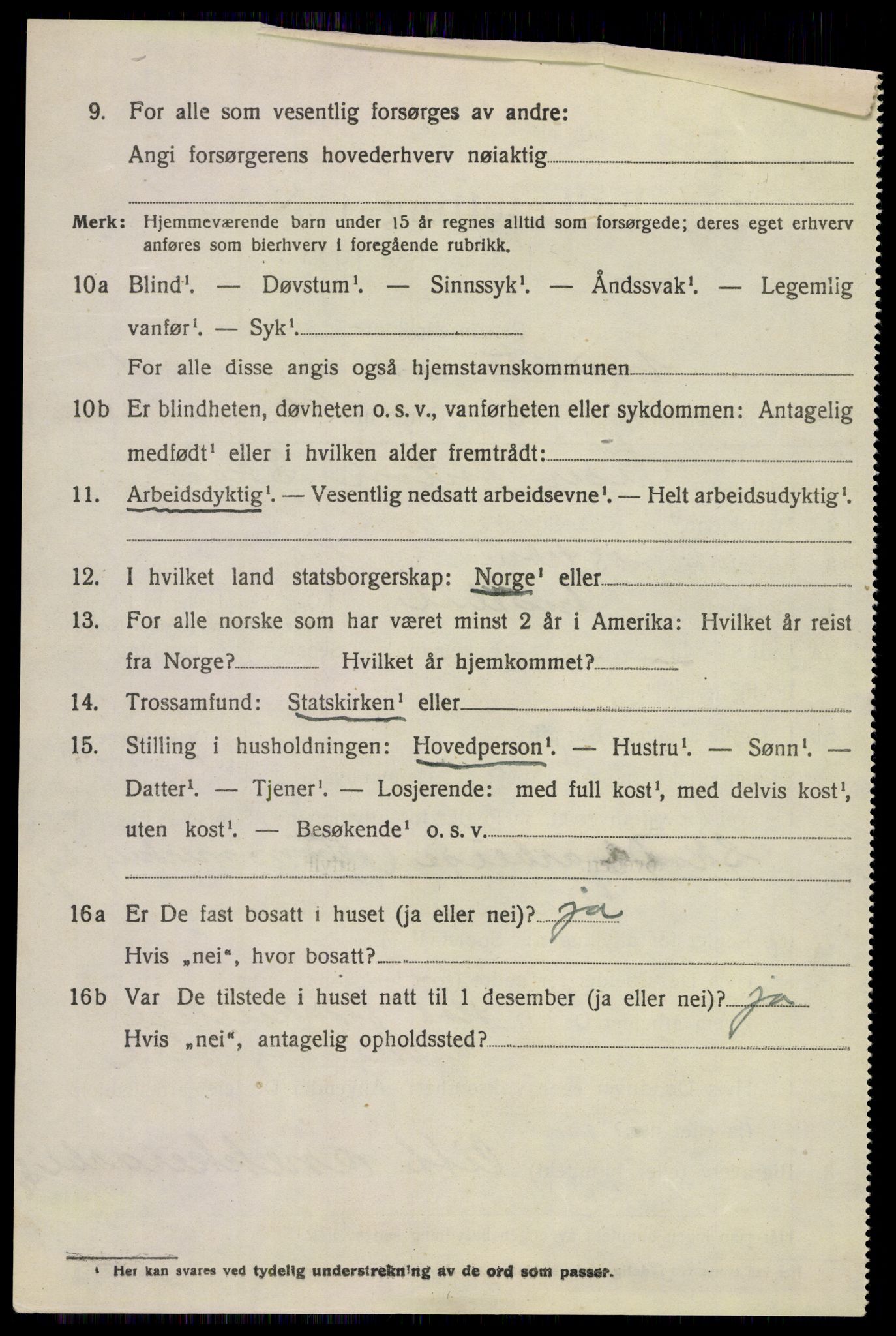 SAKO, 1920 census for Andebu, 1920, p. 5127