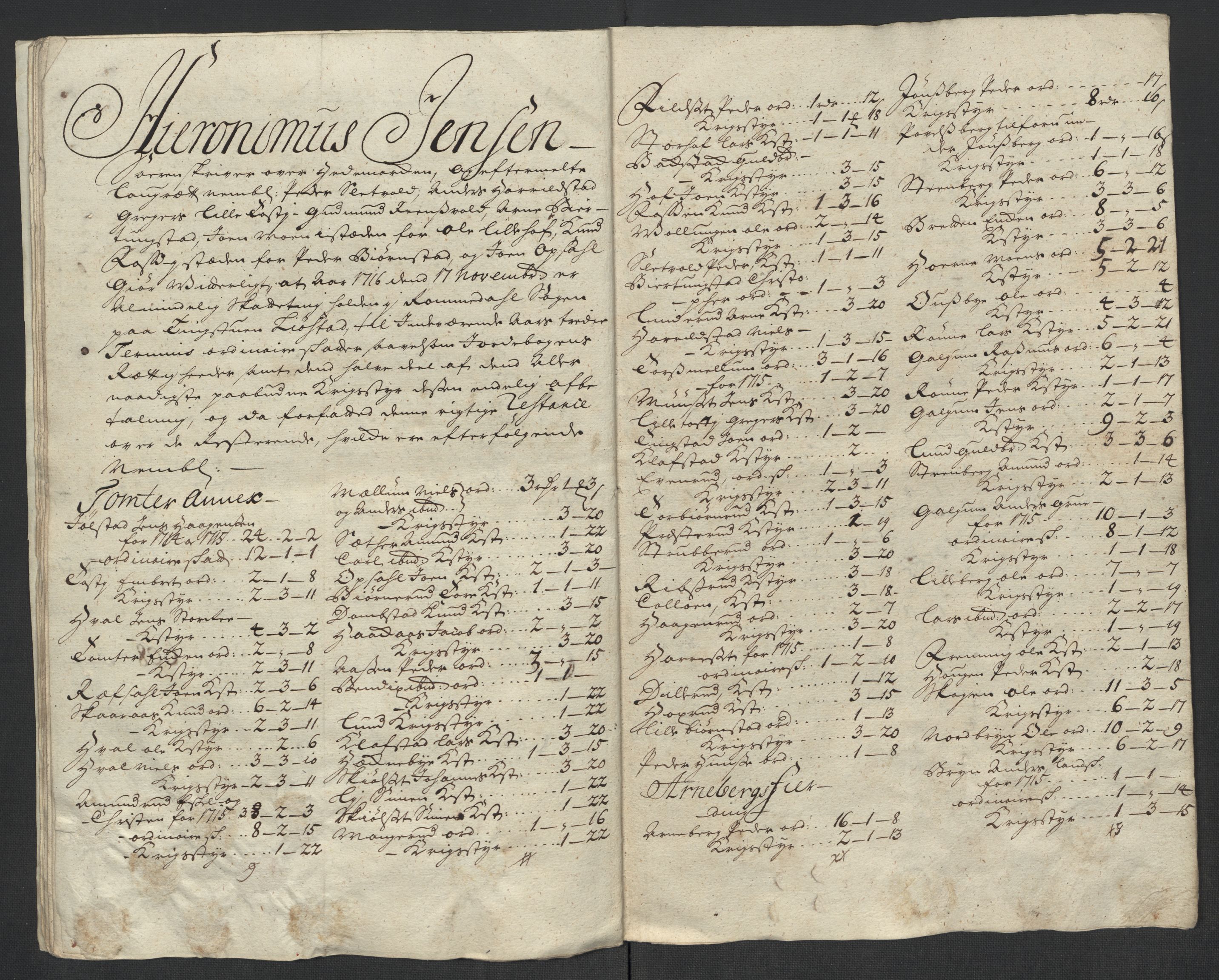 Rentekammeret inntil 1814, Reviderte regnskaper, Fogderegnskap, AV/RA-EA-4092/R16/L1055: Fogderegnskap Hedmark, 1716, p. 411