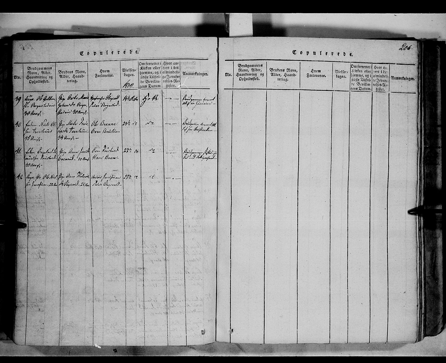 Østre Toten prestekontor, AV/SAH-PREST-104/H/Ha/Haa/L0001: Parish register (official) no. 1, 1828-1839, p. 206