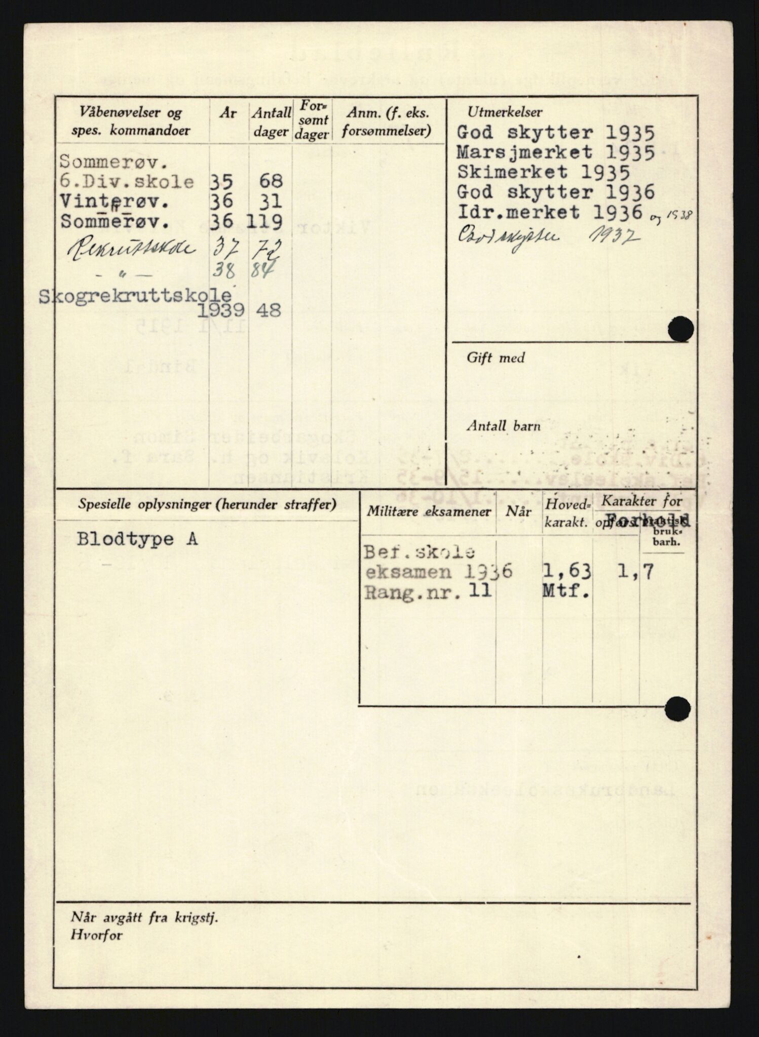 Forsvaret, Sør-Hålogaland landforsvar, AV/RA-RAFA-2552/P/Pa/L0302: Personellmapper for slettet personell, yrkesbefal og vernepliktig befal, født 1913-1916, 1932-1976, p. 341